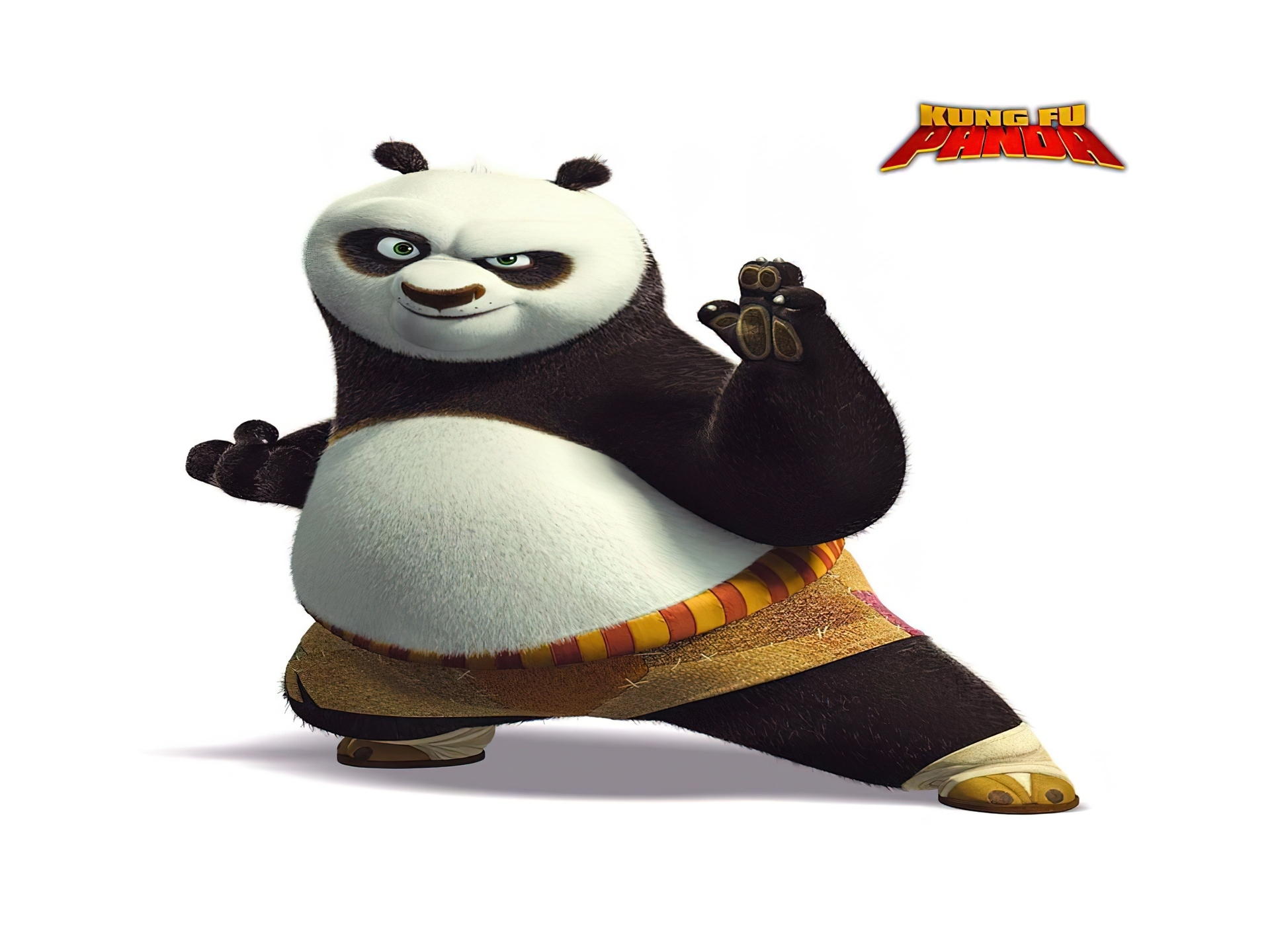 Panda, postawa, Kung Fu Panda