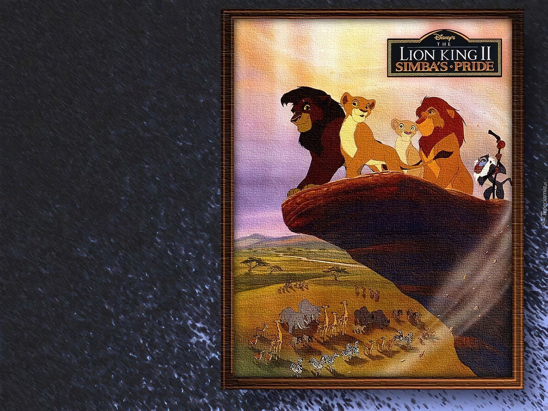 plakat, Król Lew 2, The Lion King