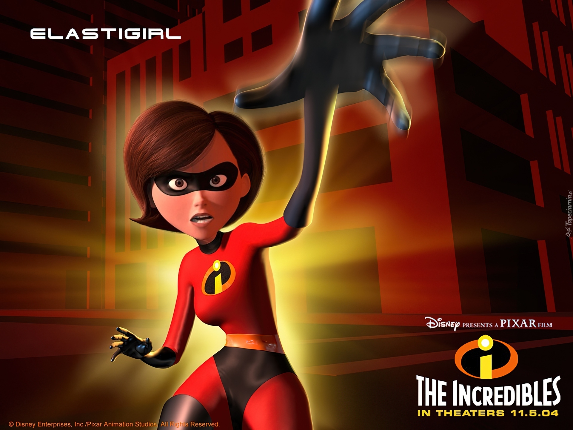 Iniemamocni, The Incredibles, Postać, Elastyna