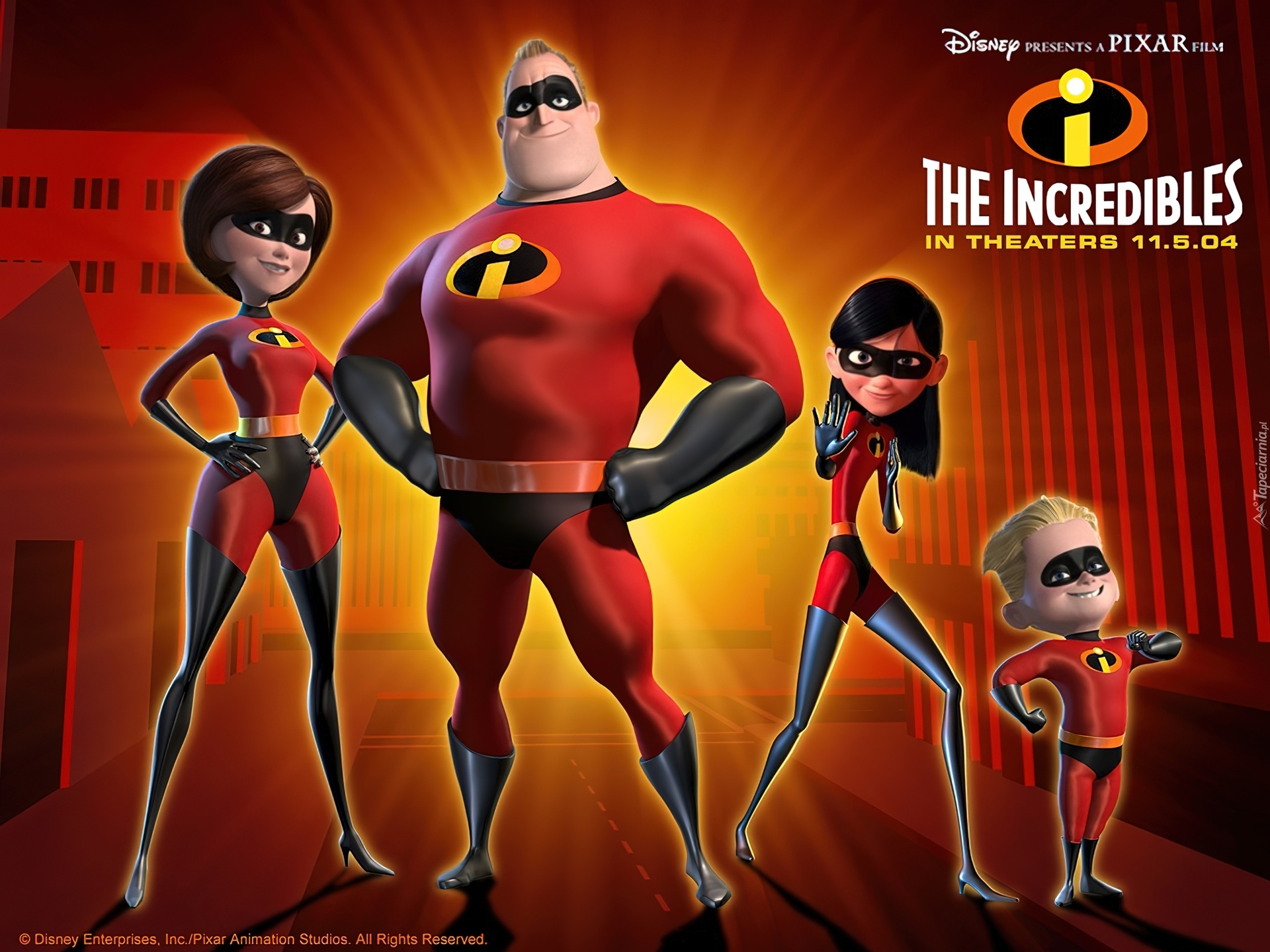 Iniemamocni, The Incredibles, kostiumy