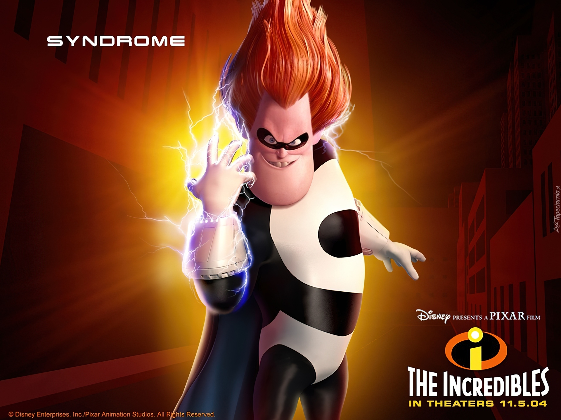 Syndrome, Iniemamocni, The Incredibles