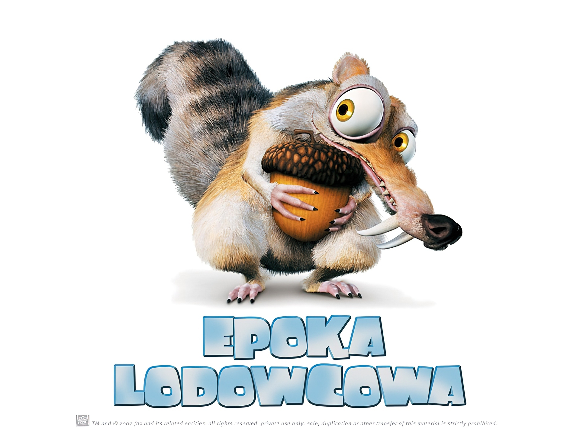 Epoka lodowcowa, Ice Age, wiewiórka