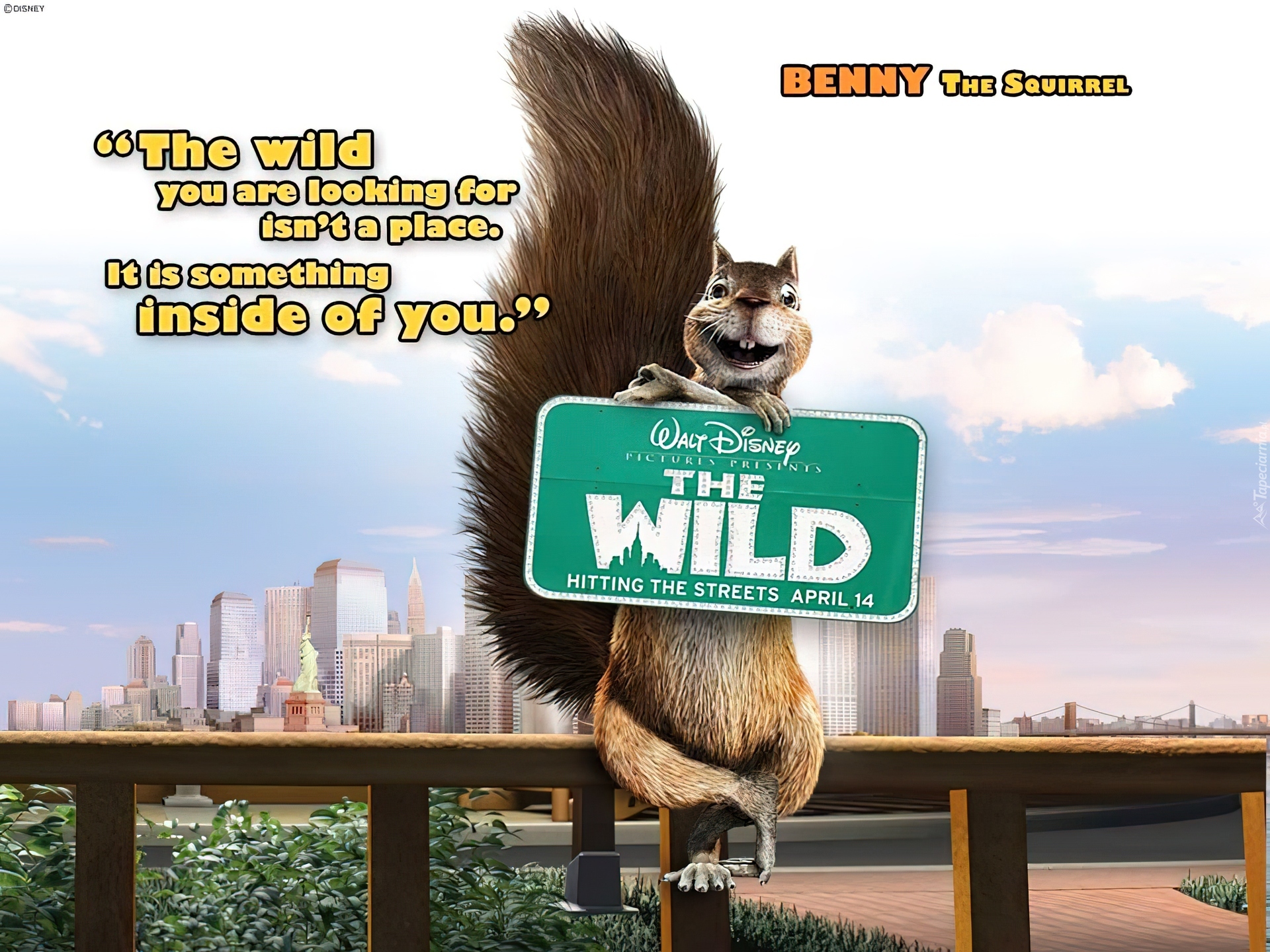 Benny, Film animowany, Dżungla, The Wild