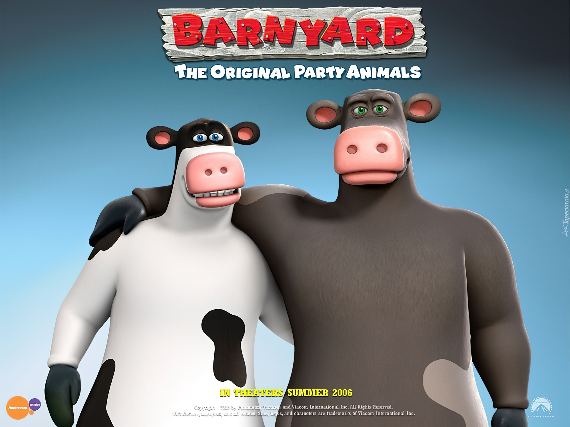 Barnyard, Film animowany, Krowy na wypasie