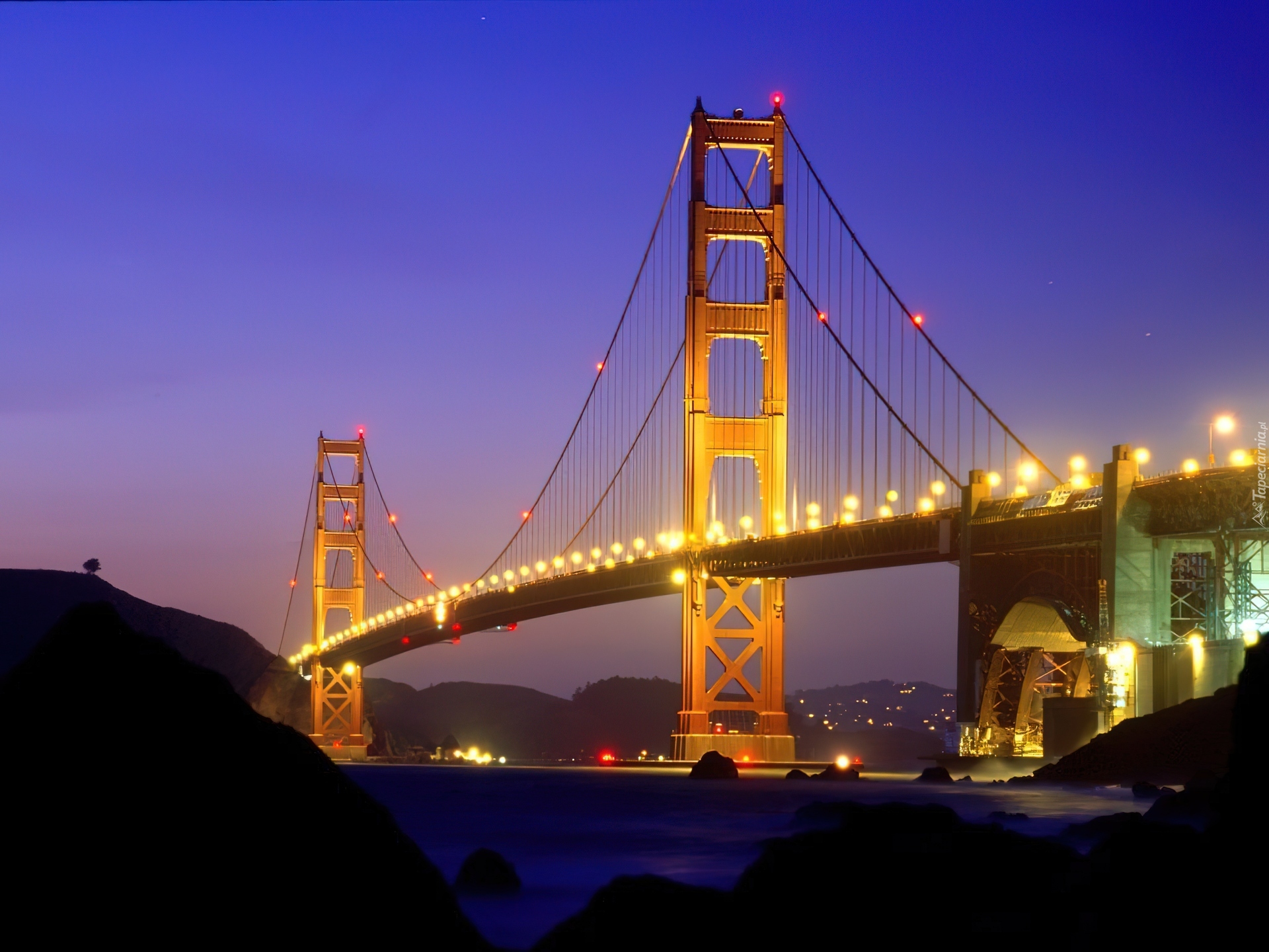 Stany Zjednoczone, San Francisco, Most, Golden Gate Bridge