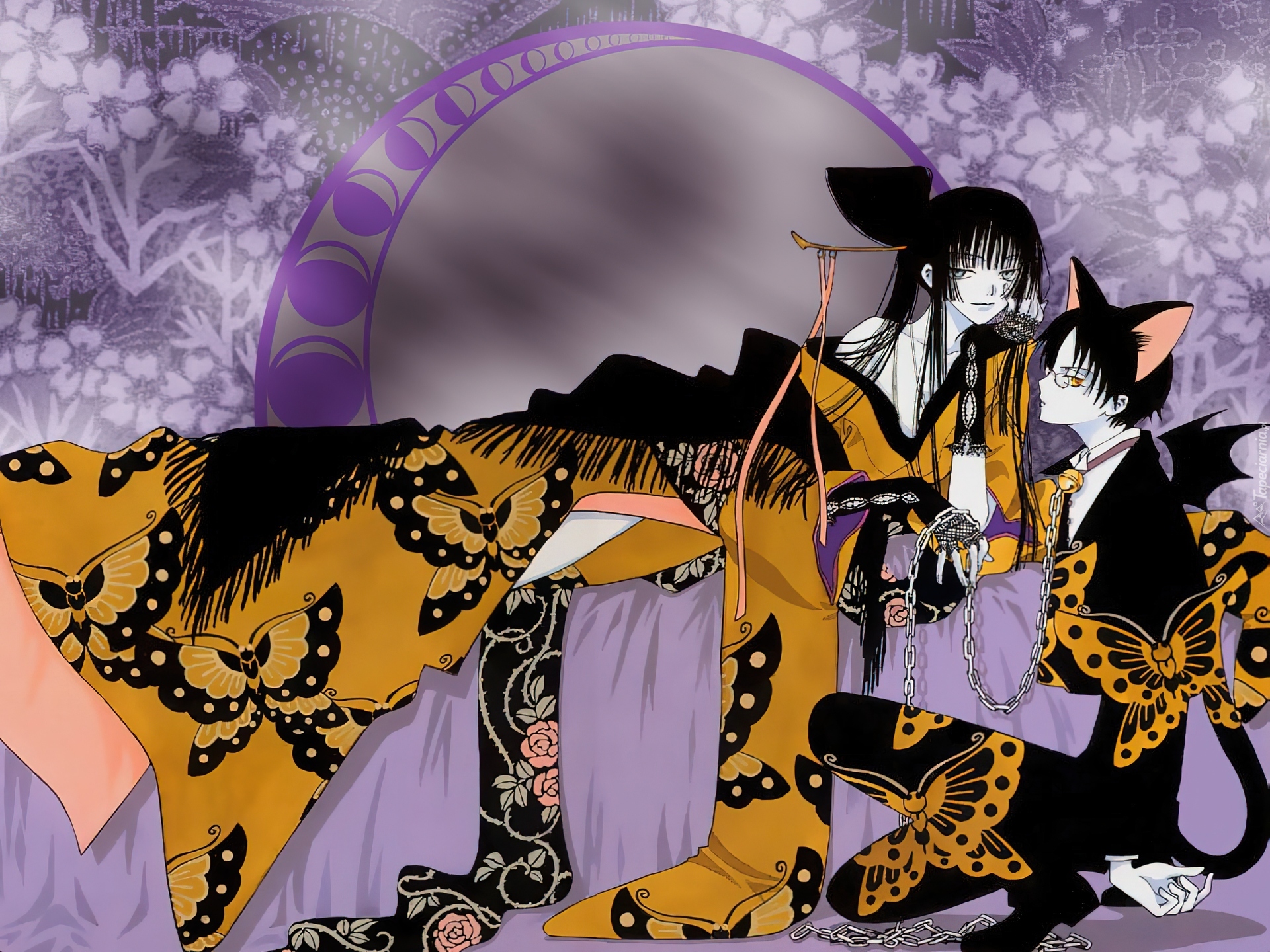 Xxxholic, szata, postacie, motyle