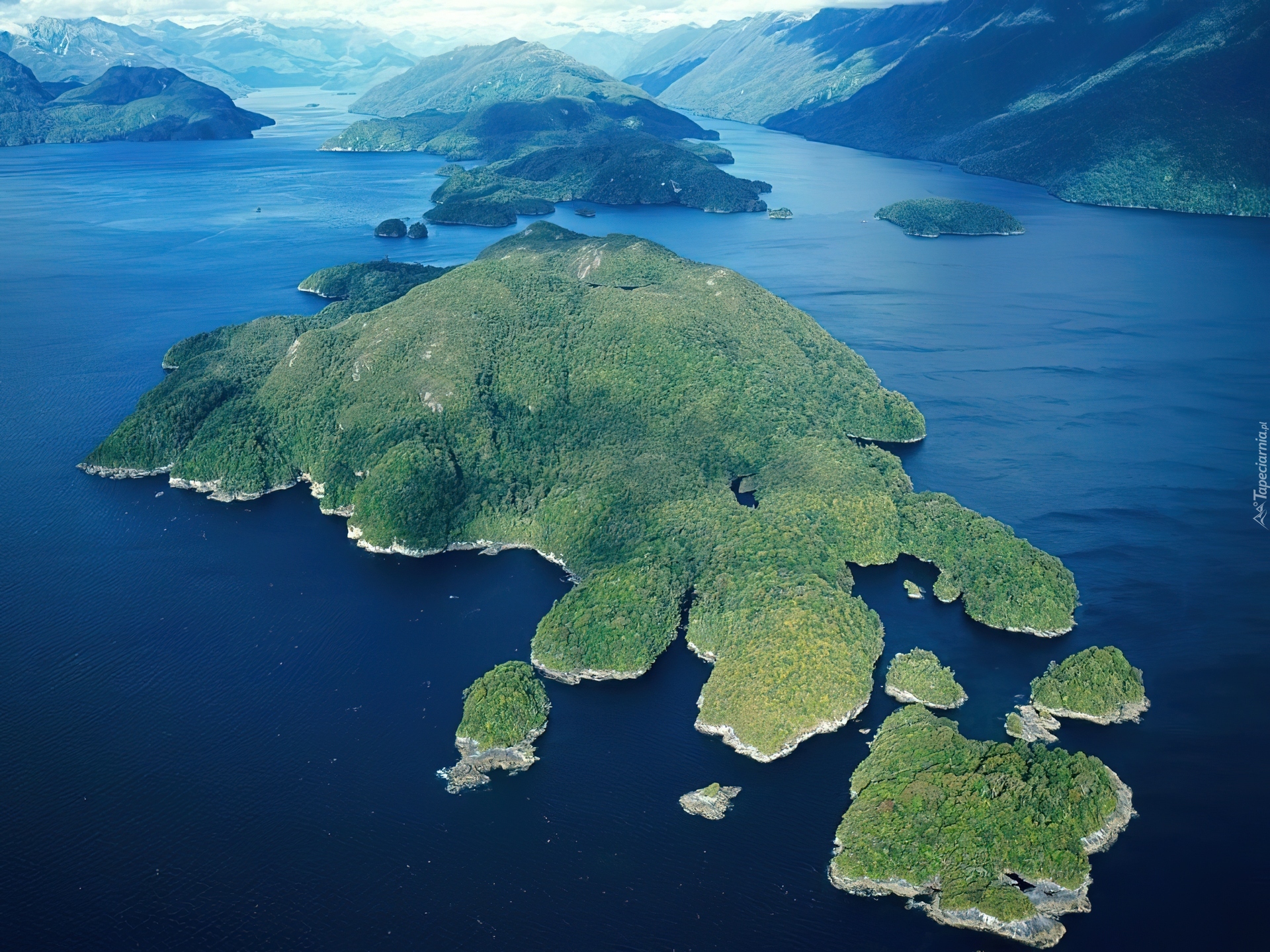 New zealand two islands