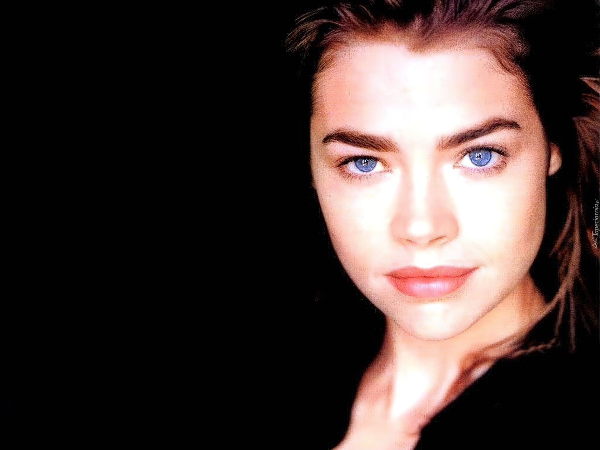 niebieskie, oczy, Denise Richards