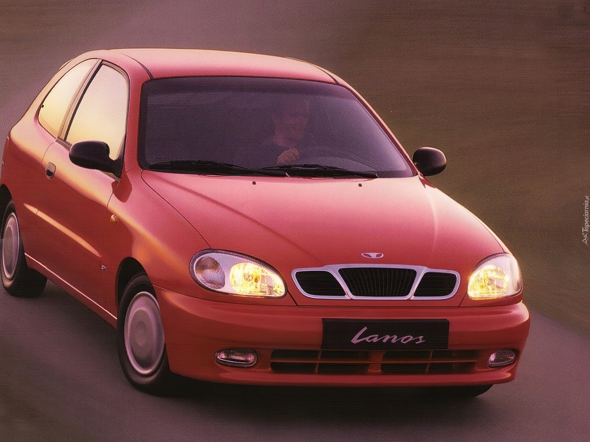 Czerwony, Daewoo Lanos