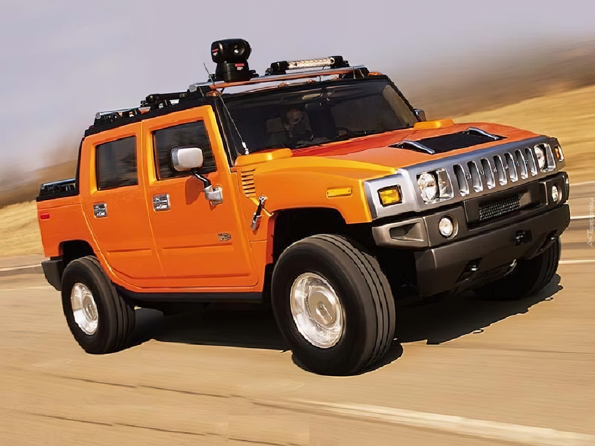 Pomarańczowy, Hummer H2