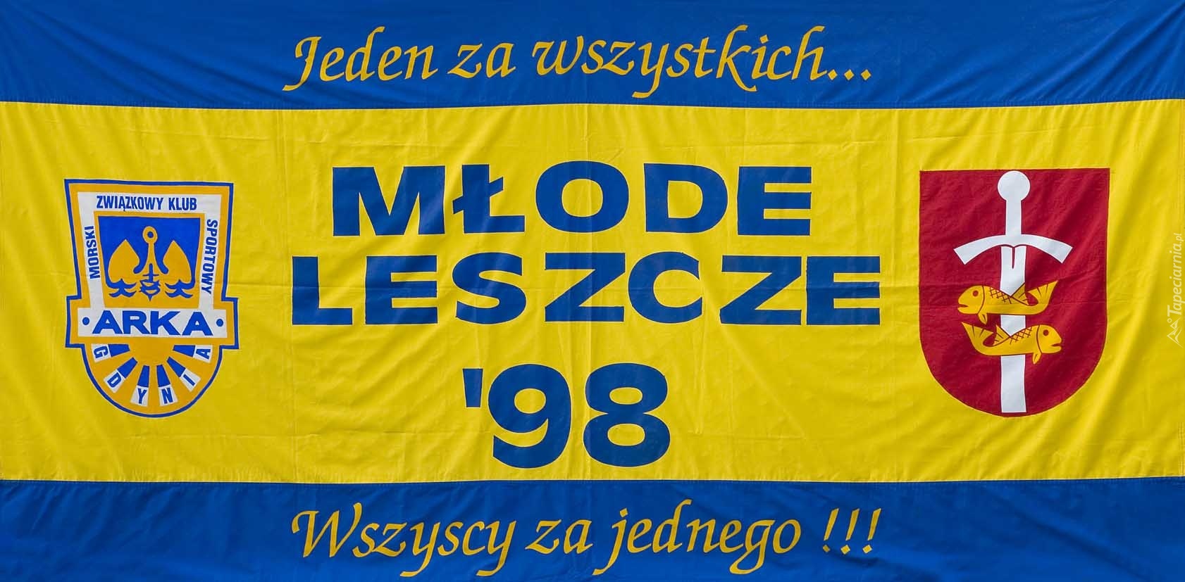 Flaga, Arka Gdynia, Młode Leszcze