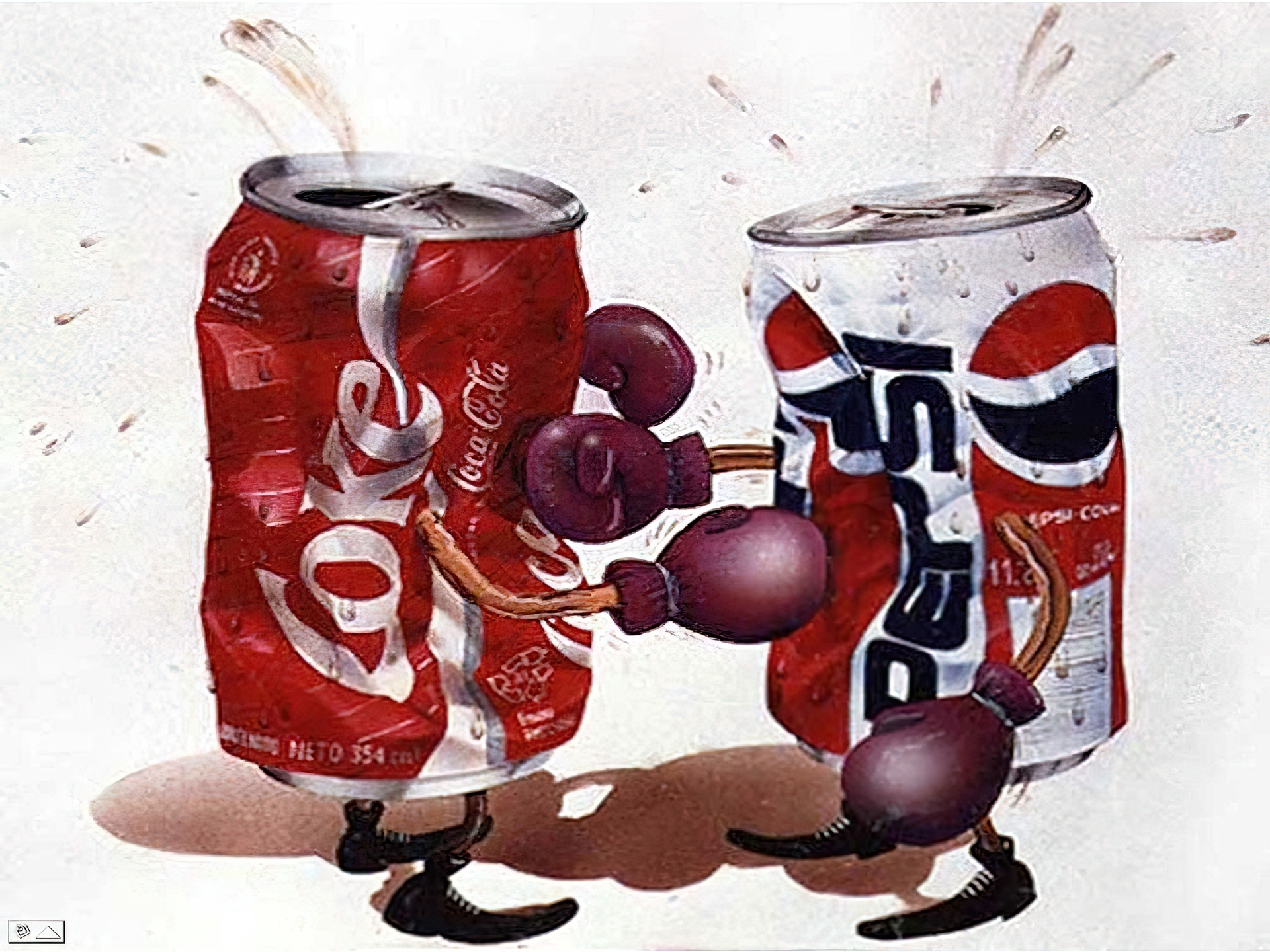 Coca-Cola, Pepsi, Walka