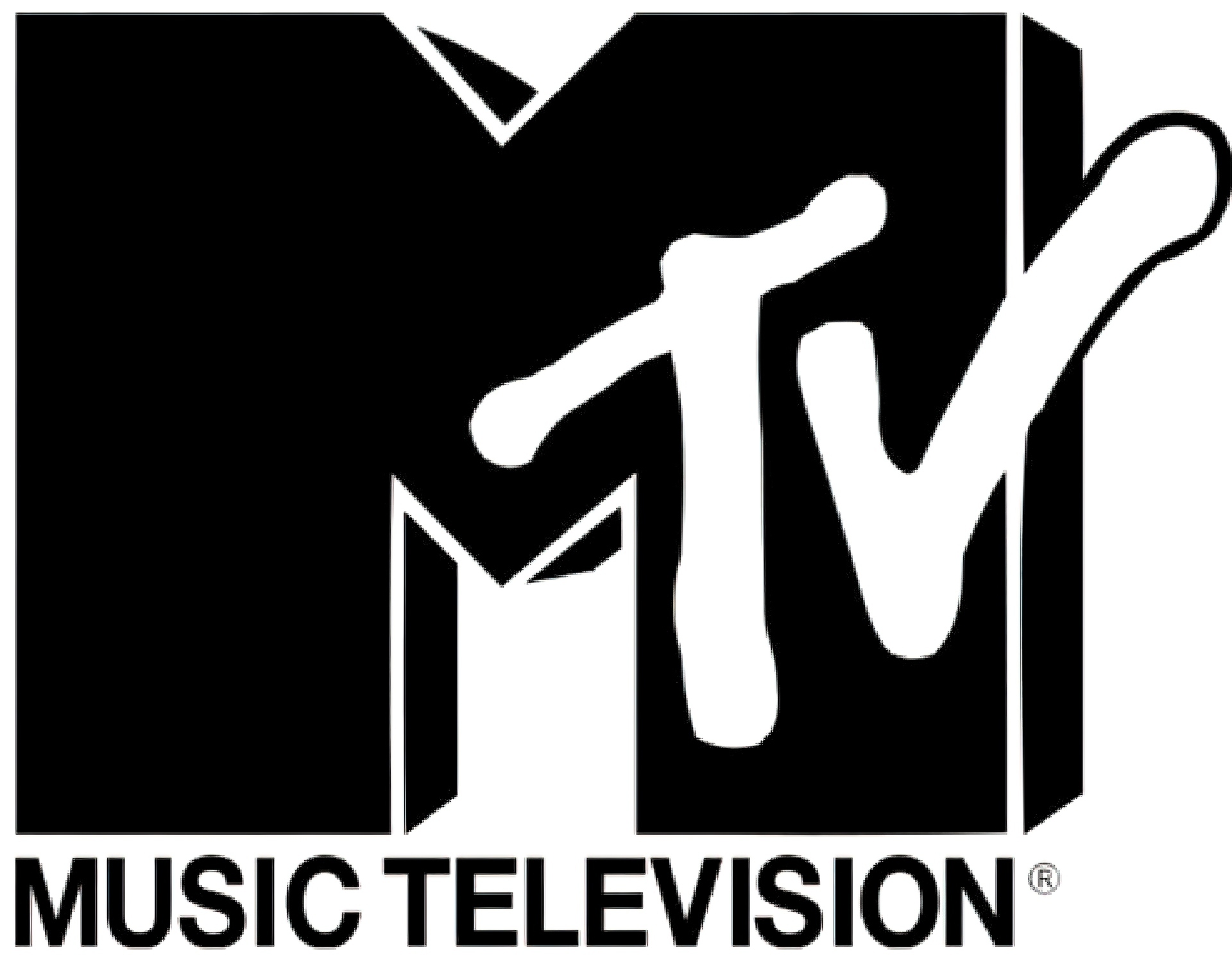 MTV, Logo, Czarno-białe
