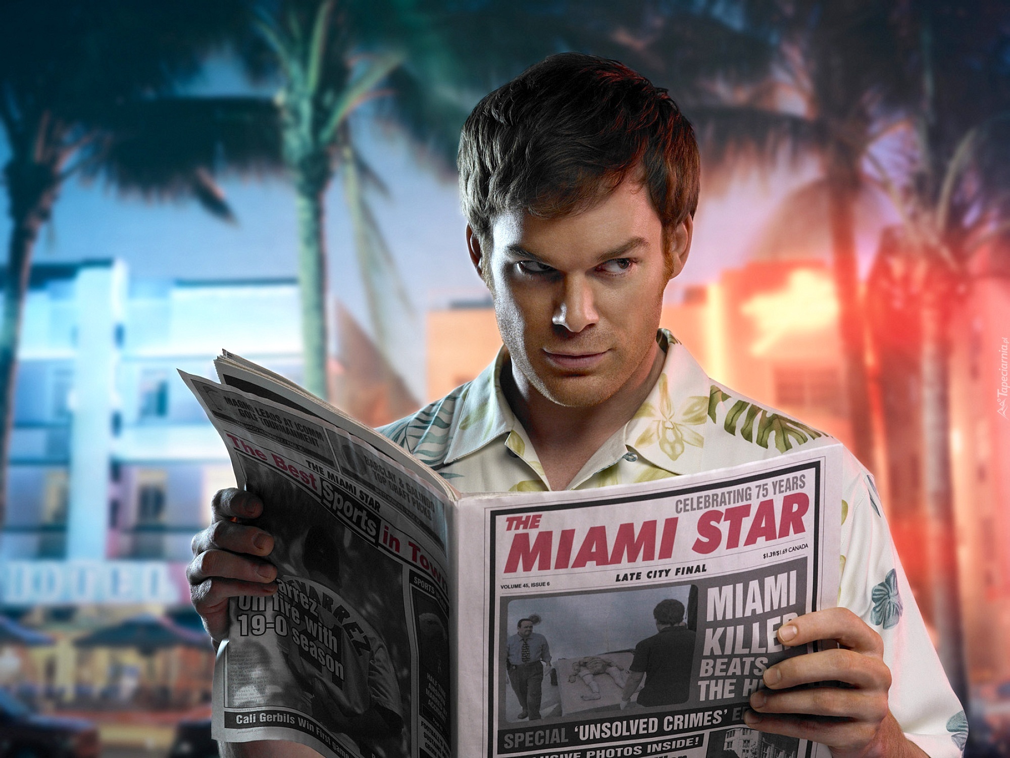 Dexter, Gazeta, Michael C. Hall