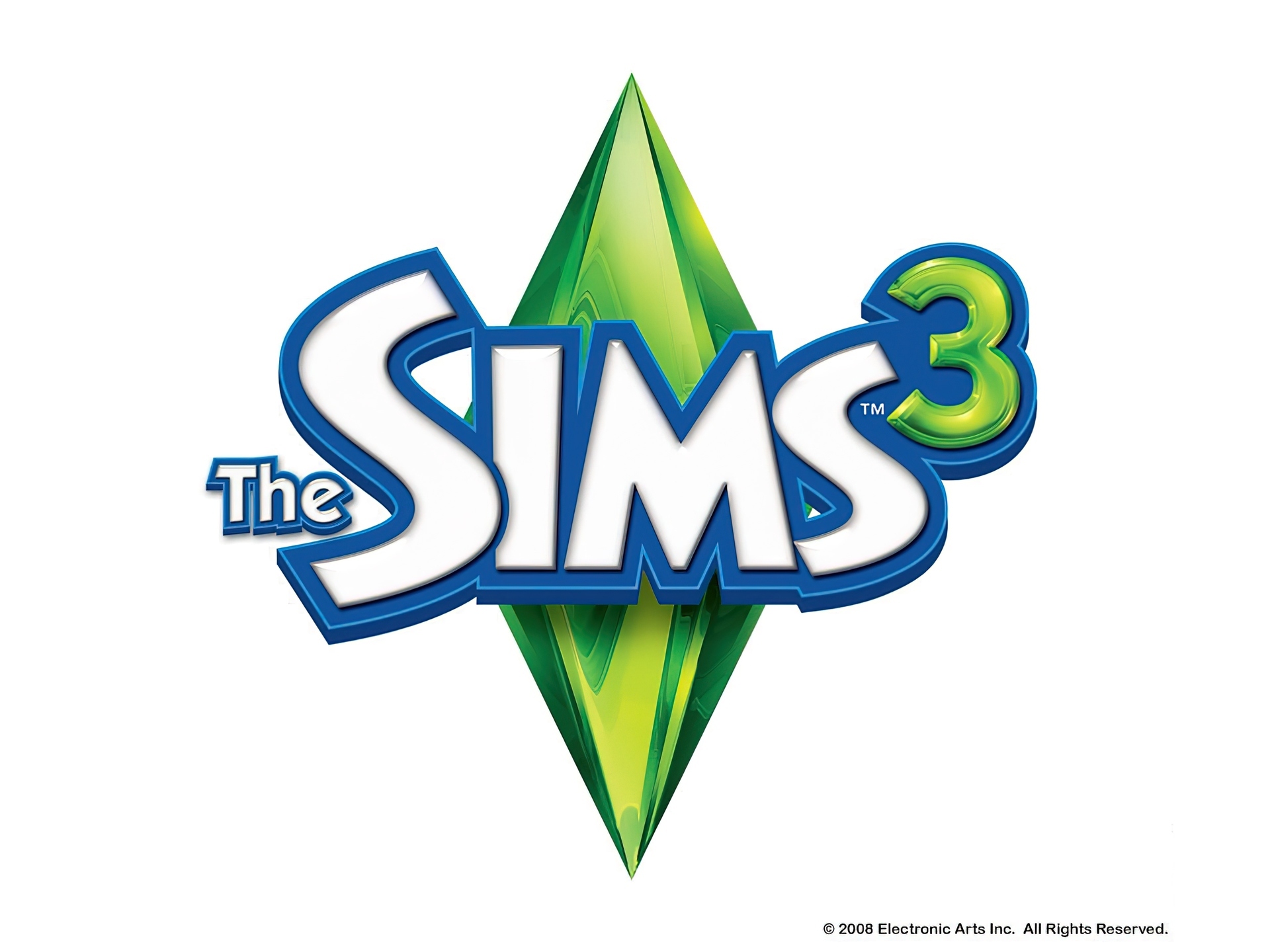 Logo, Napis, The Sims 3