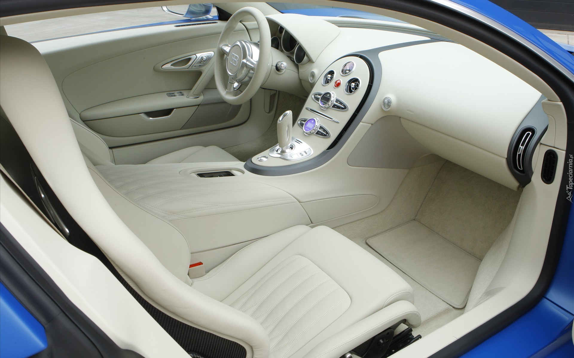 Jasne, Wnętrze, Bugatti Veyron