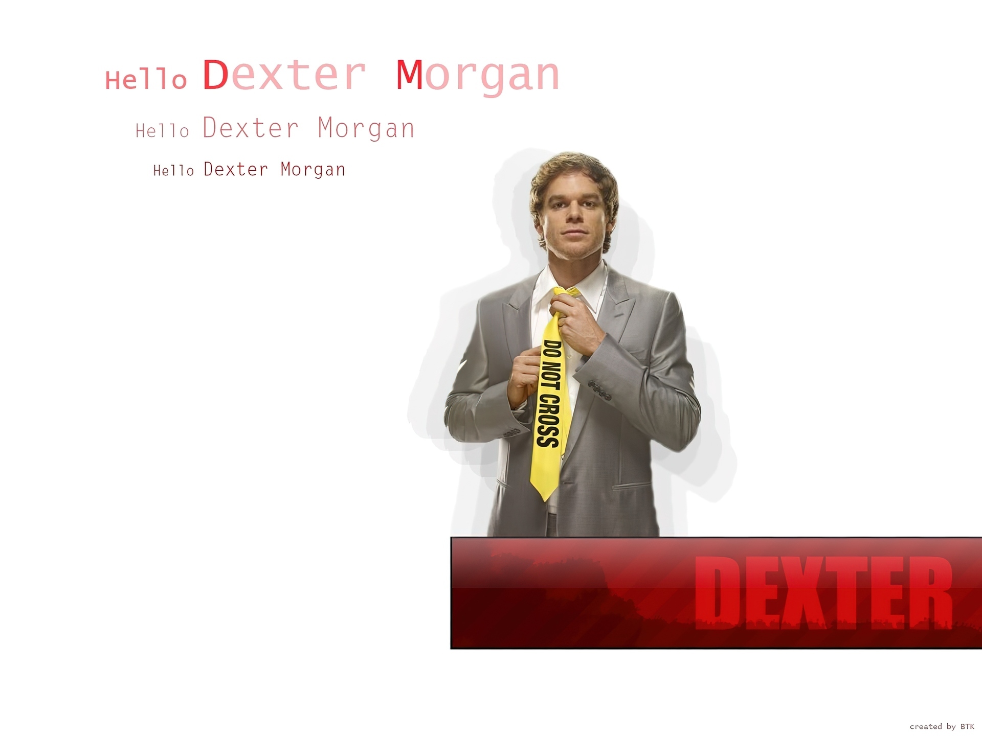 Dexter, Krawat, Michael C. Hall