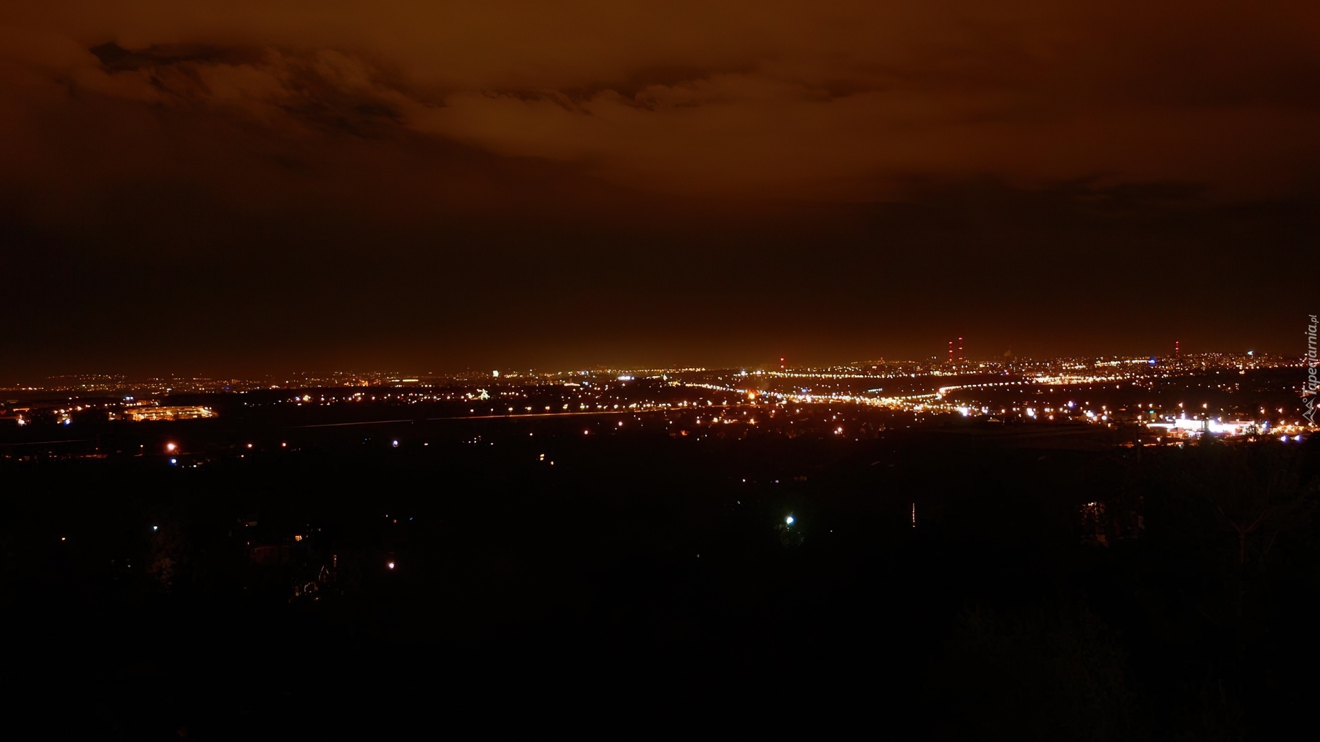 Noc, Miasto, Kraków, Polska