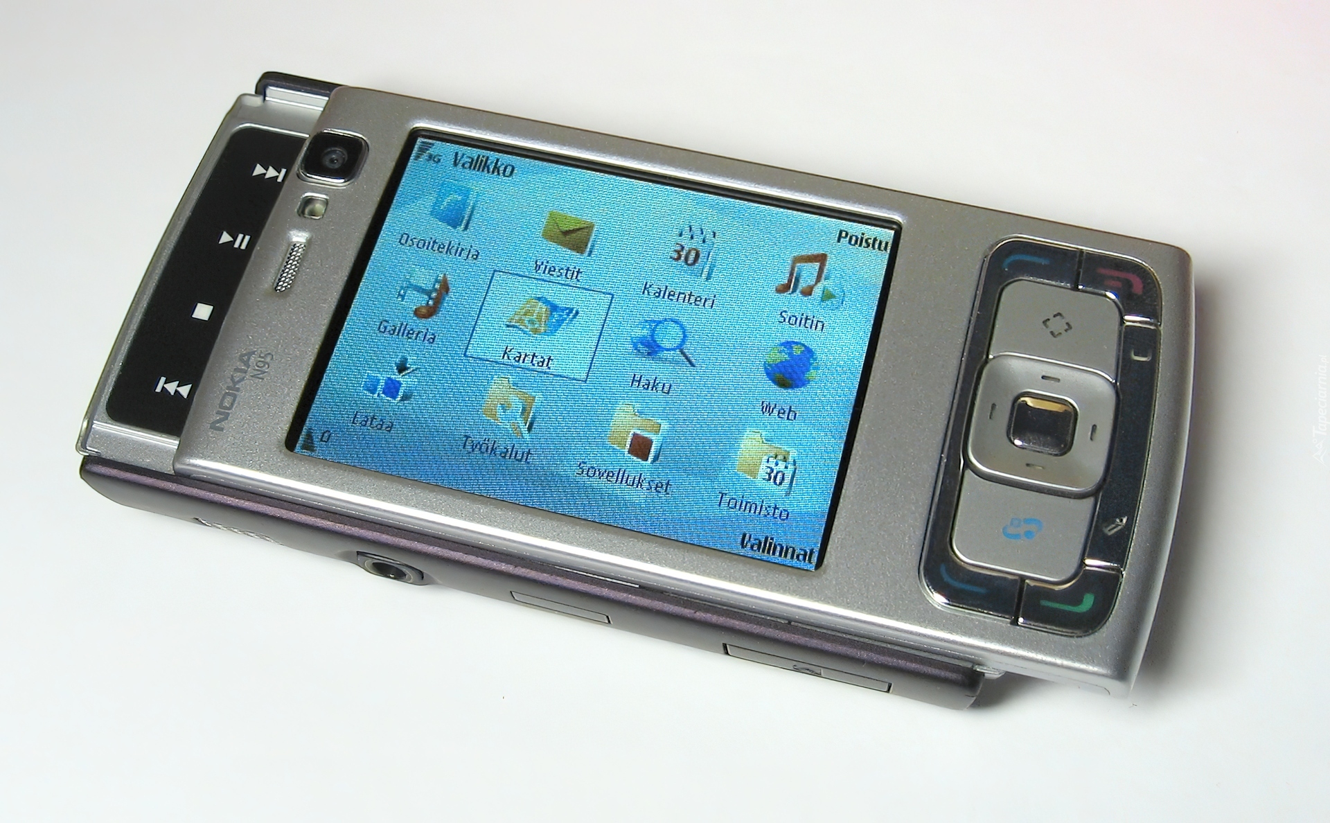 Nokia N95, Wyświetlacz