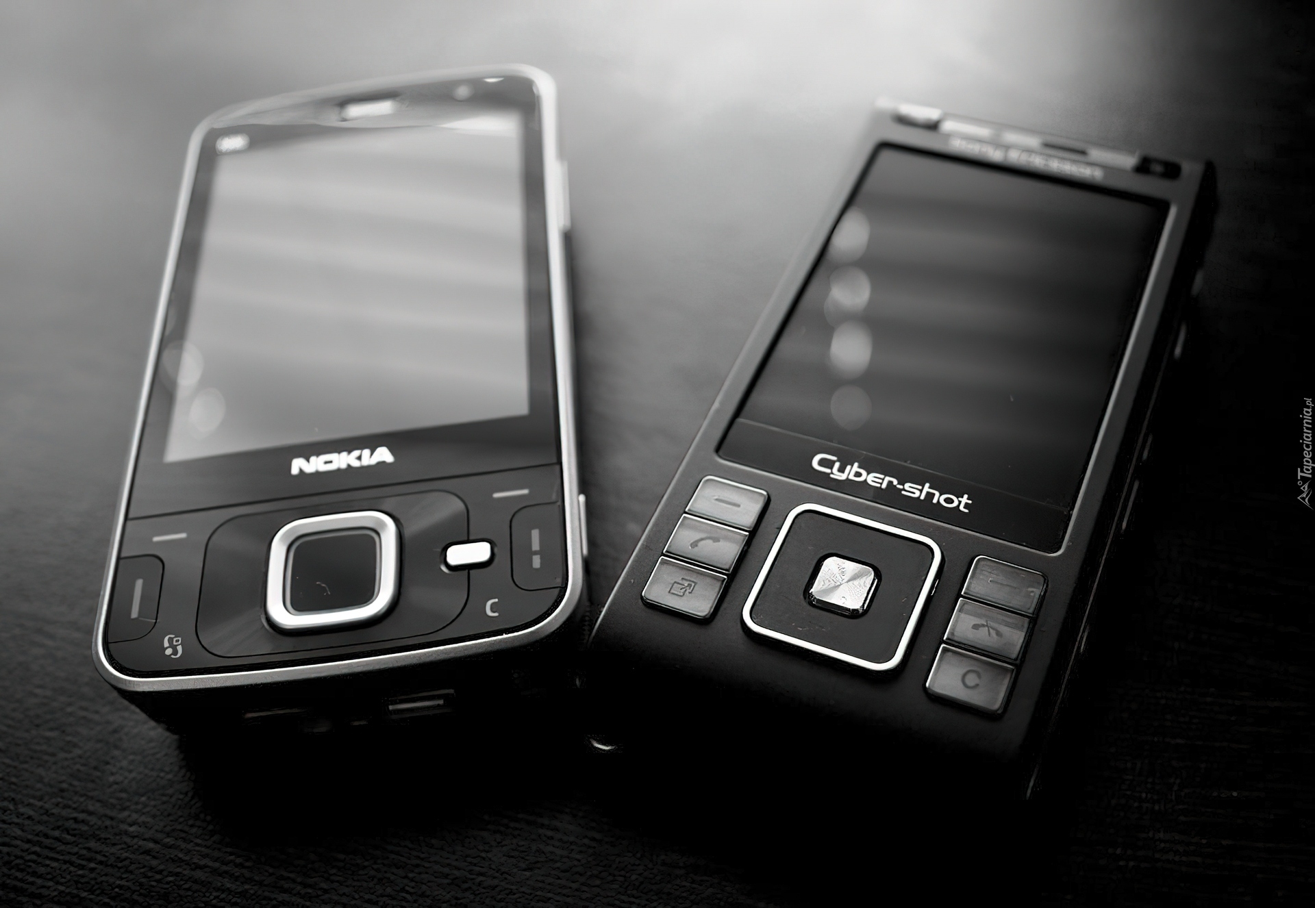 Nokia N96, Sony Ericsson C905, Black, Czarny