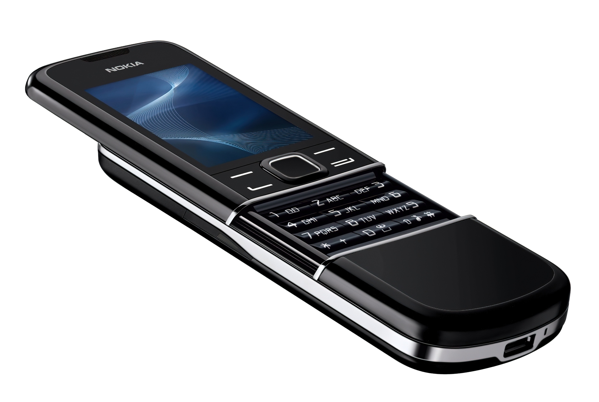 Nokia 8800 Sirocco Edition, Czarny