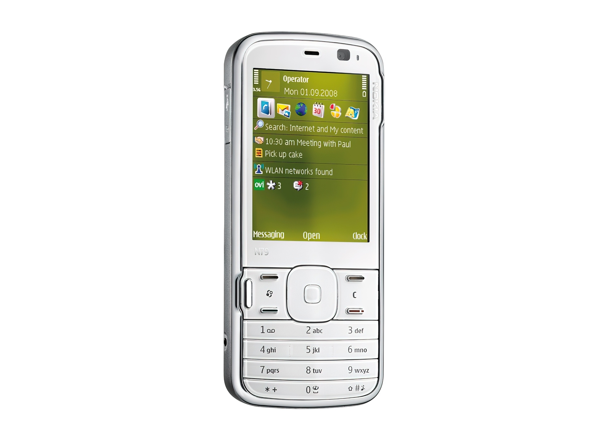 Nokia N79, Srebrna, 3.5G