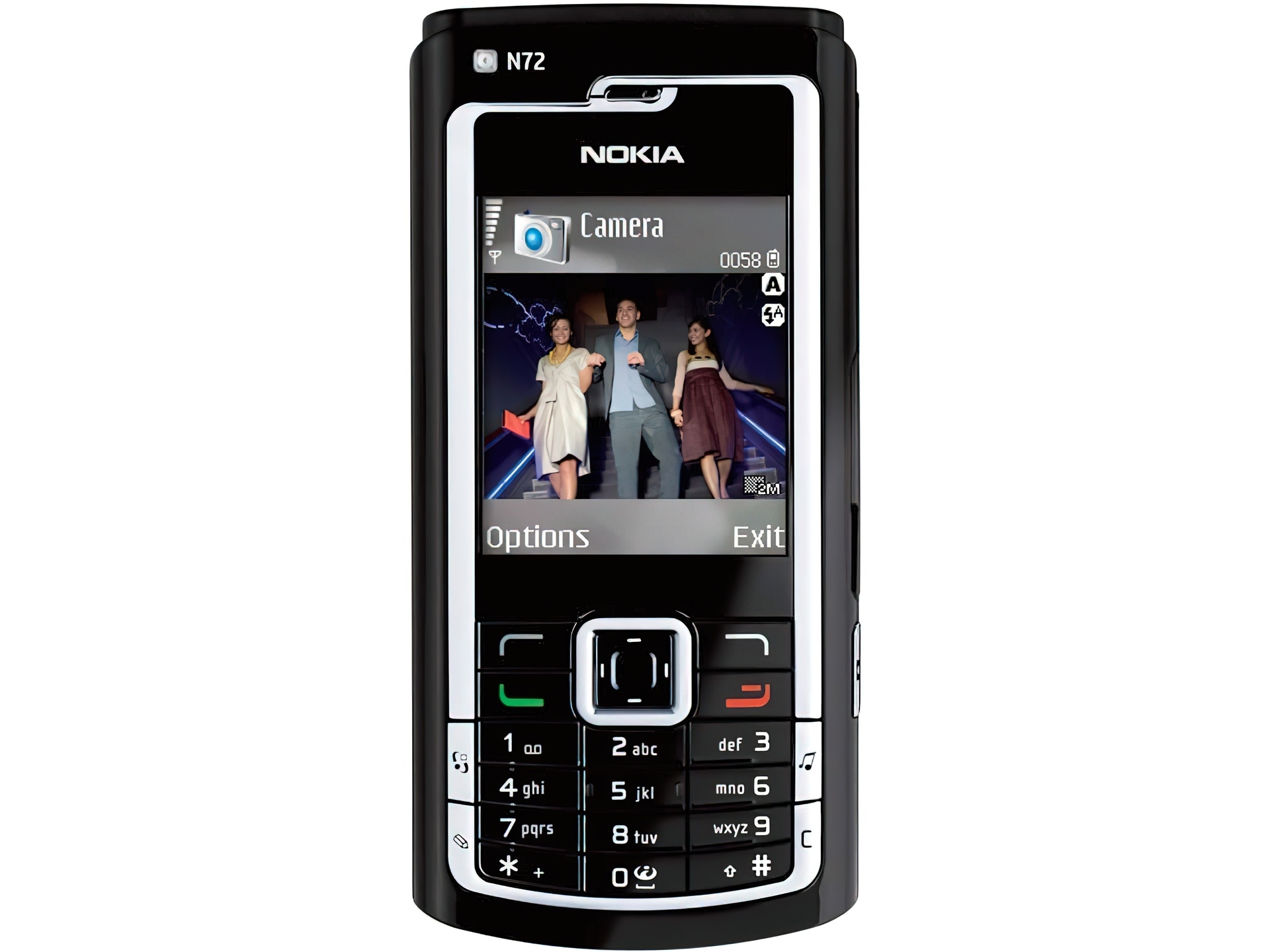 Nokia N72, Czarna, Camera