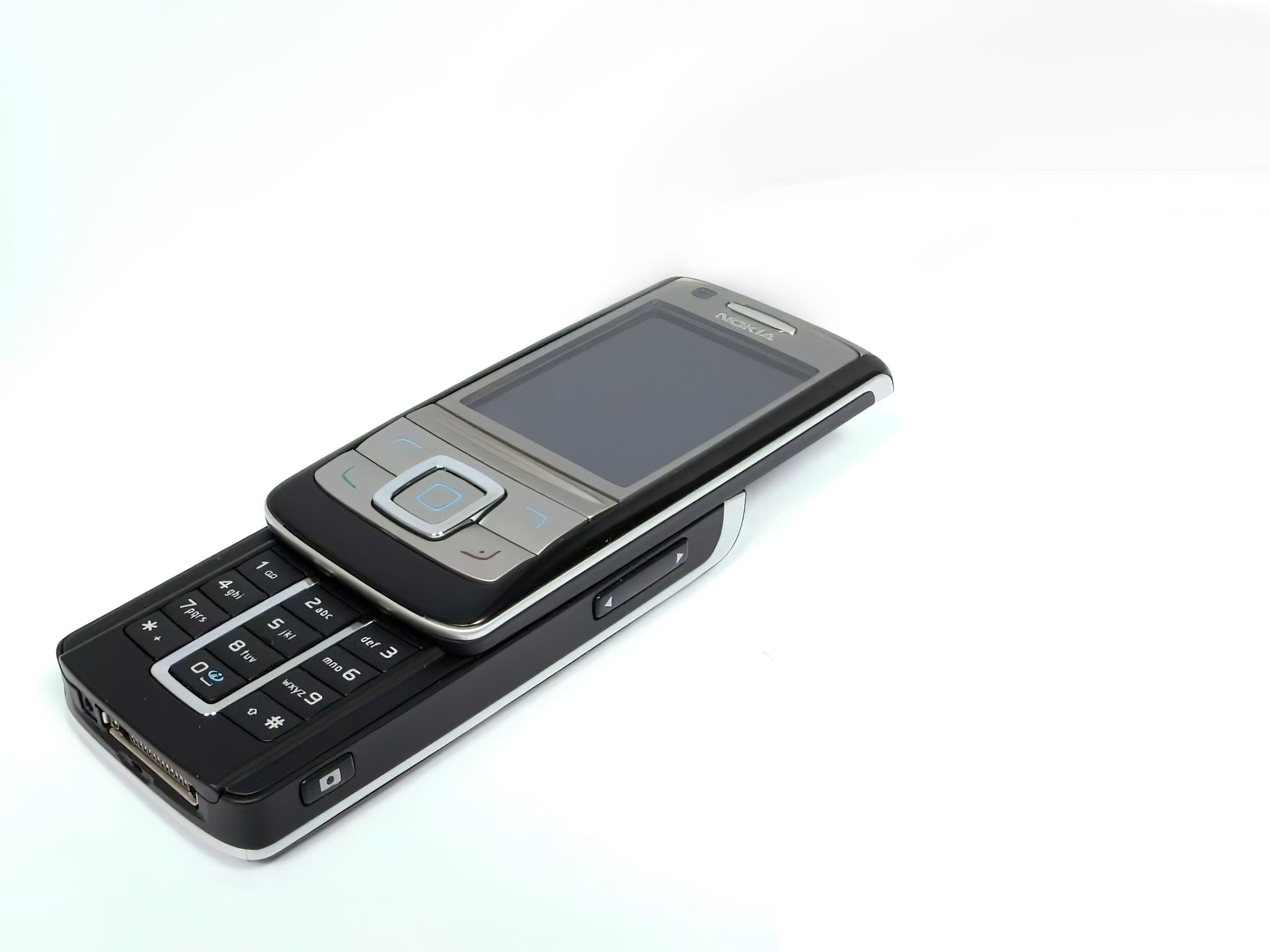 Nokia 6280, Srebrna, Czarna