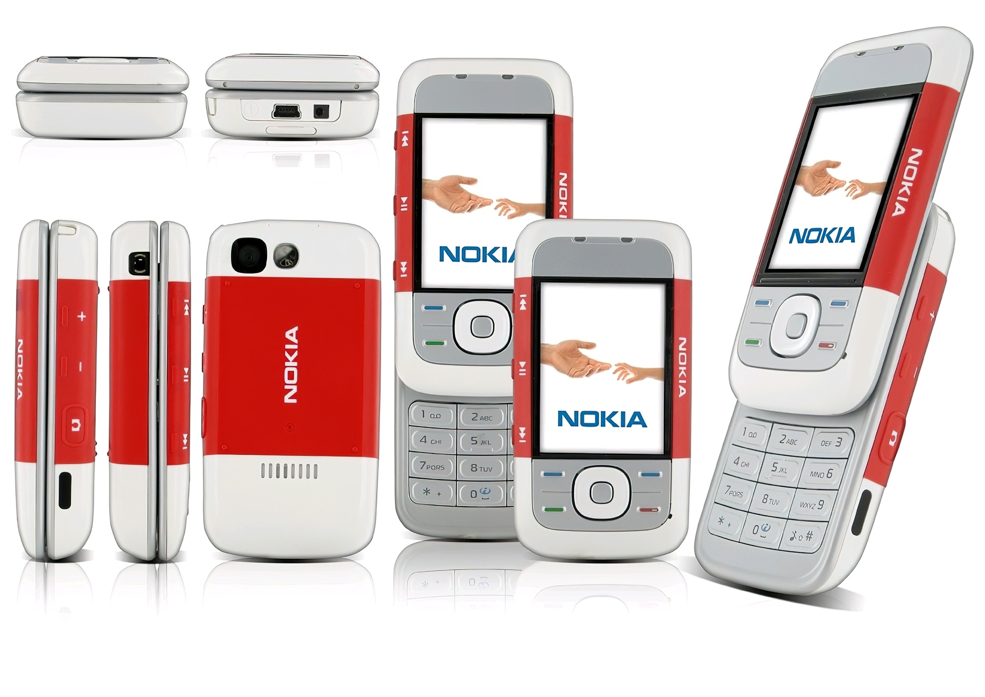 Czerwona, Biała Nokia 5300 XpressMusic