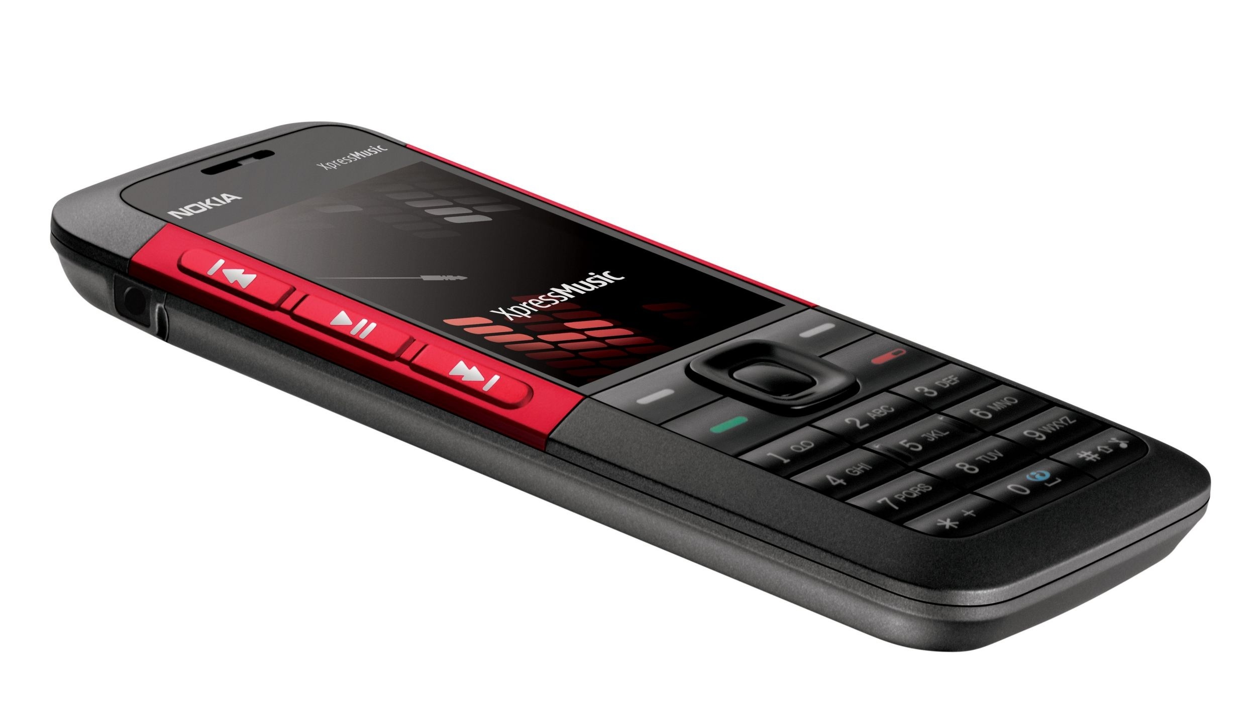 Nokia 5310 XpressMusic, Czerwona, Czarna