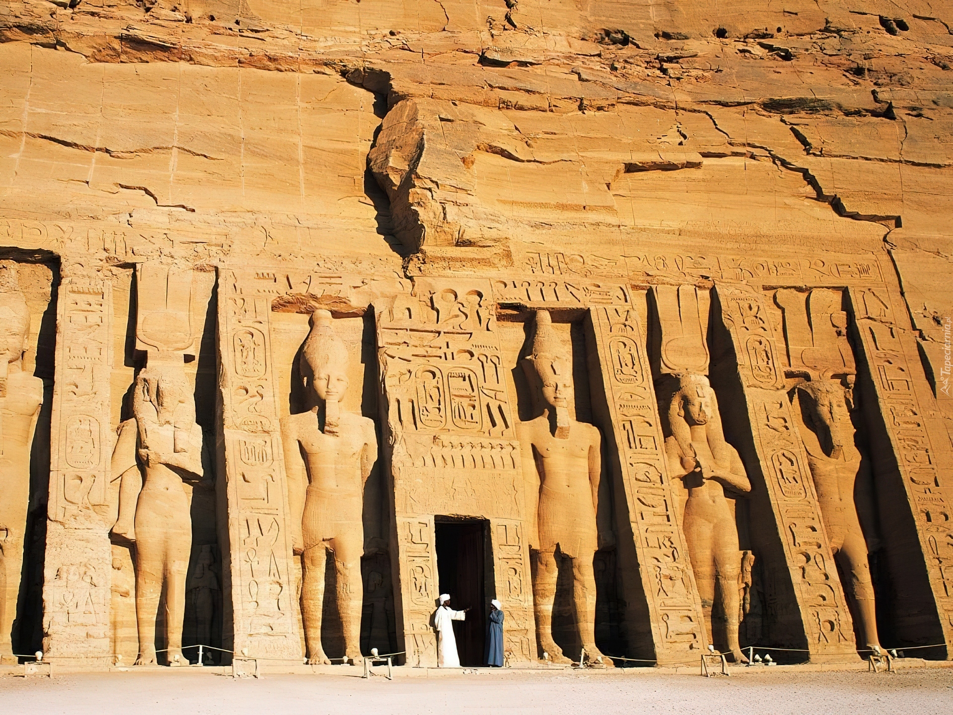 Egipt, Świątynia Nefertari, Zabytek, Abu Simbel, Muhafaza Asuan  Egipt