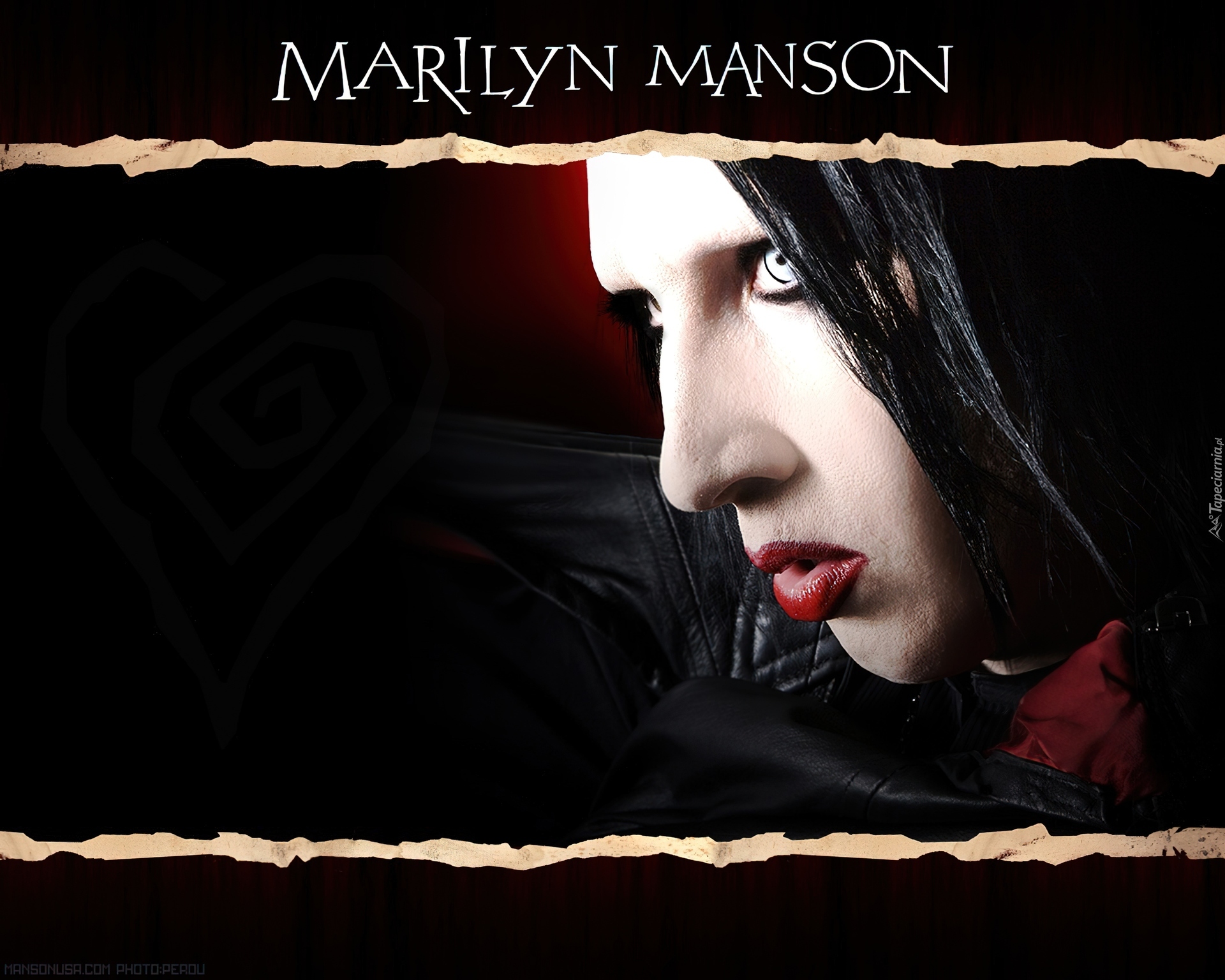 Marilyn Manson, Twarz