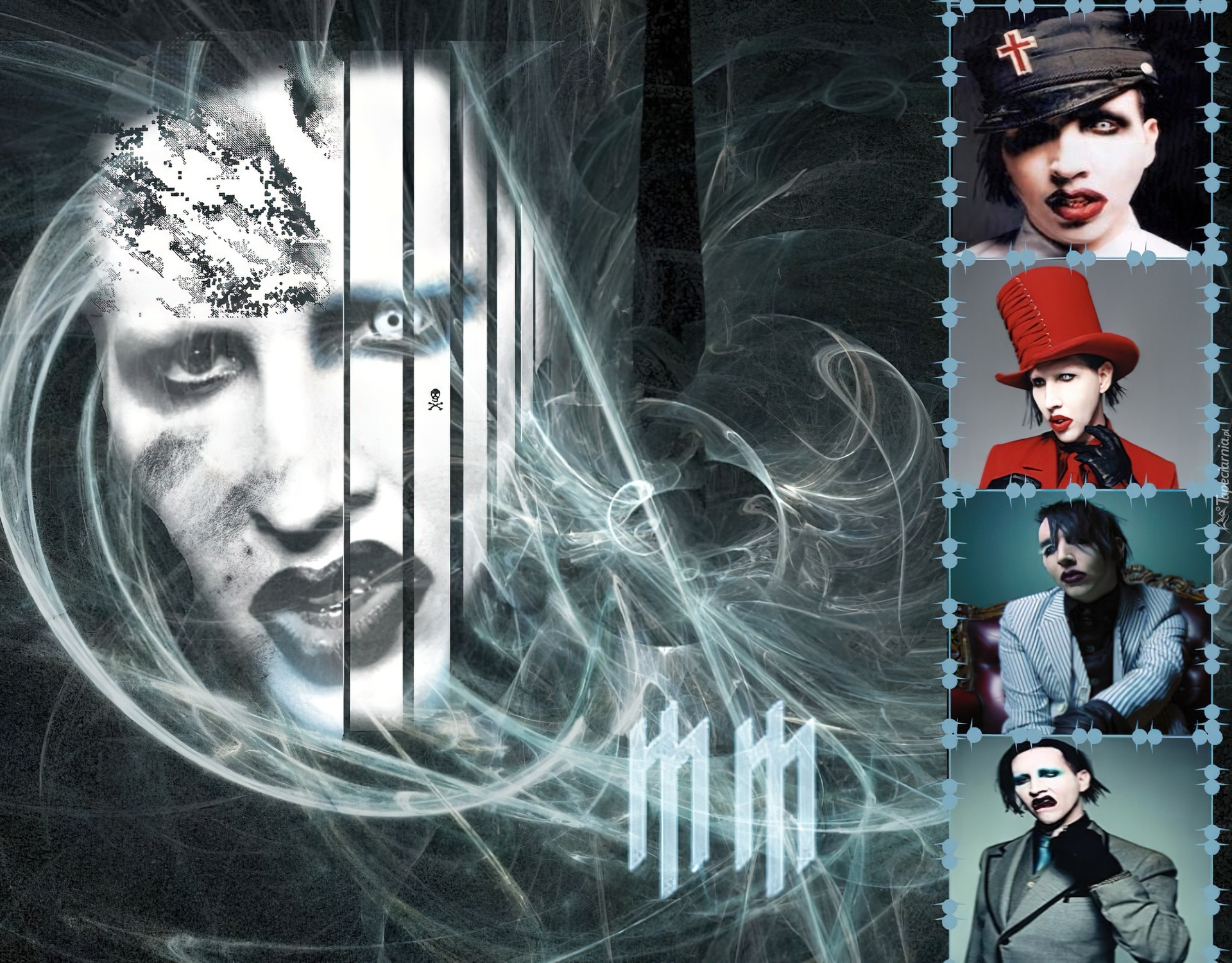 Marilyn Manson, Brian Hugh Warner, Czerwony, Kapelusz