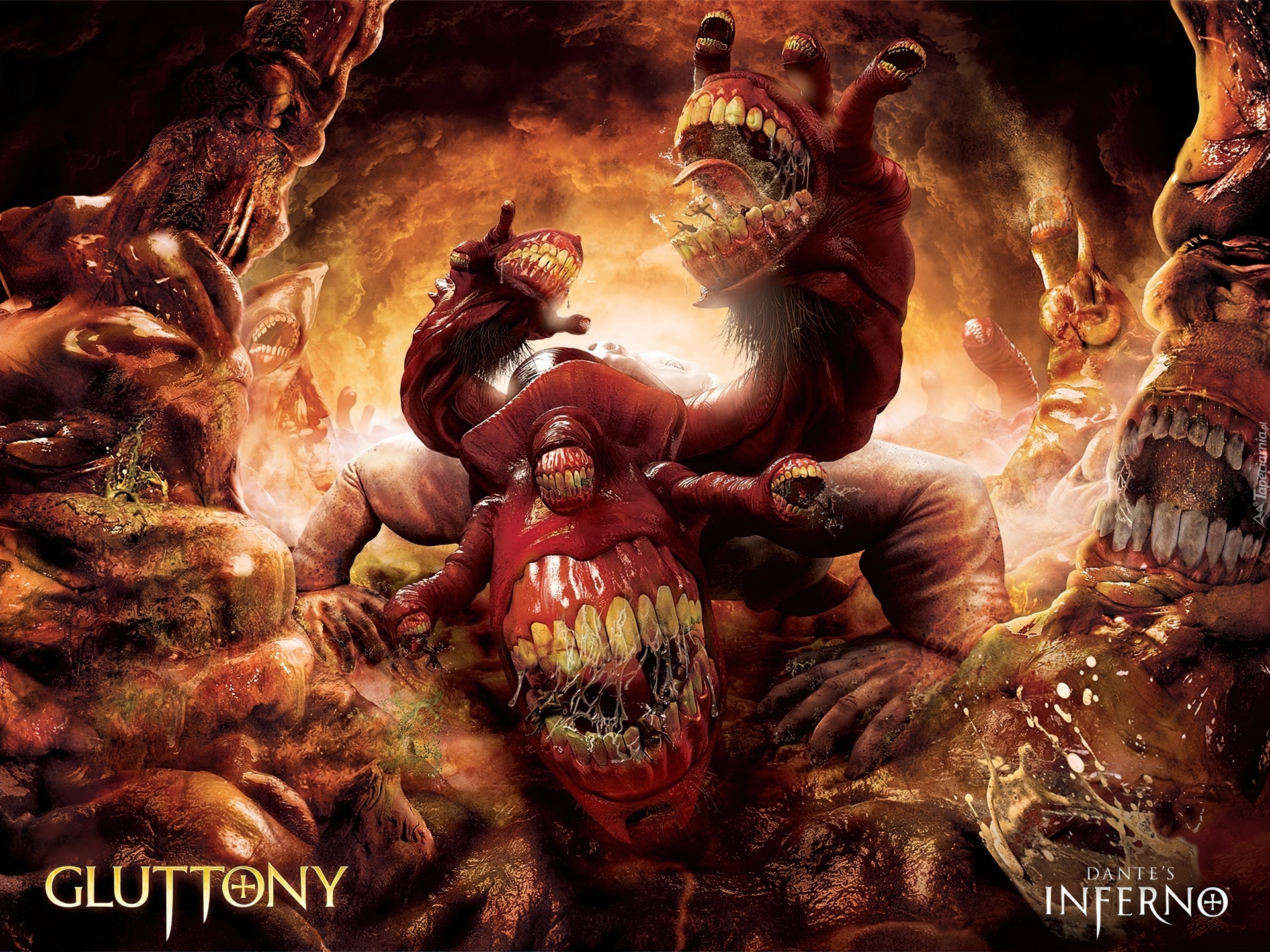 Dantes Inferno, Gluttony