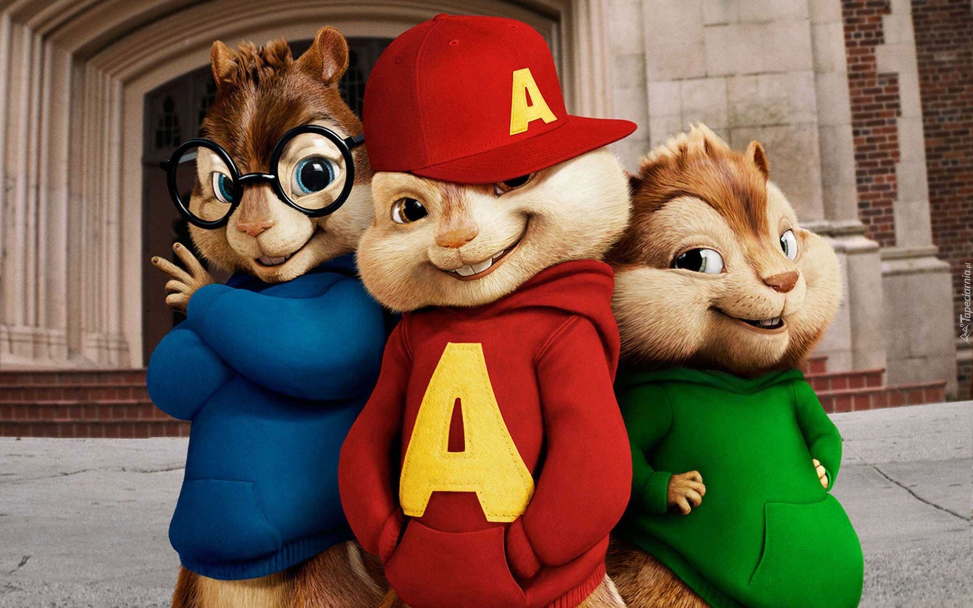 Alvin i wiewiórki, Alvin and the Chipmunks, Trzy, Wiewiórki