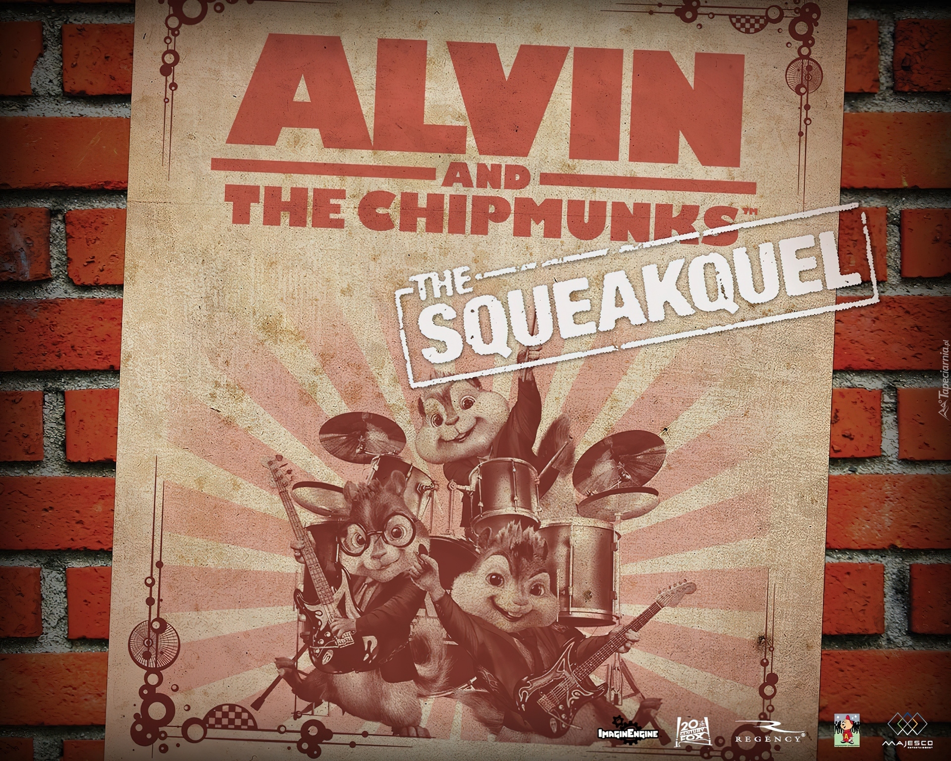 Alvin i wiewiórki, Alvin and the Chipmunks, Plakat
