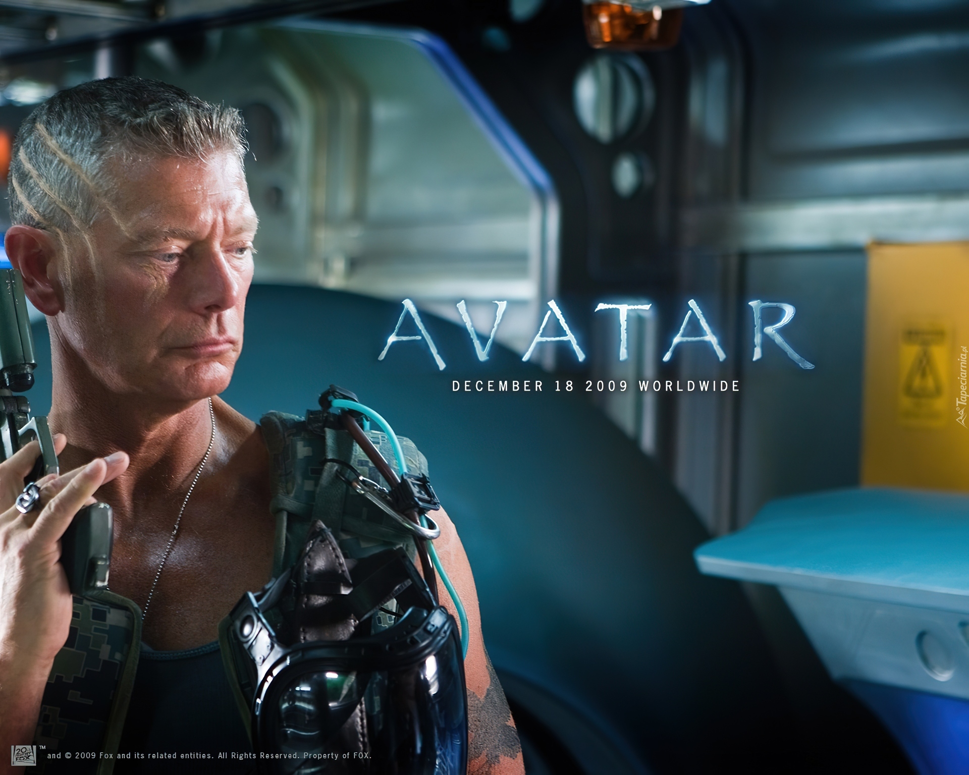 Avatar, Broń, Blizny, Stephen Lang