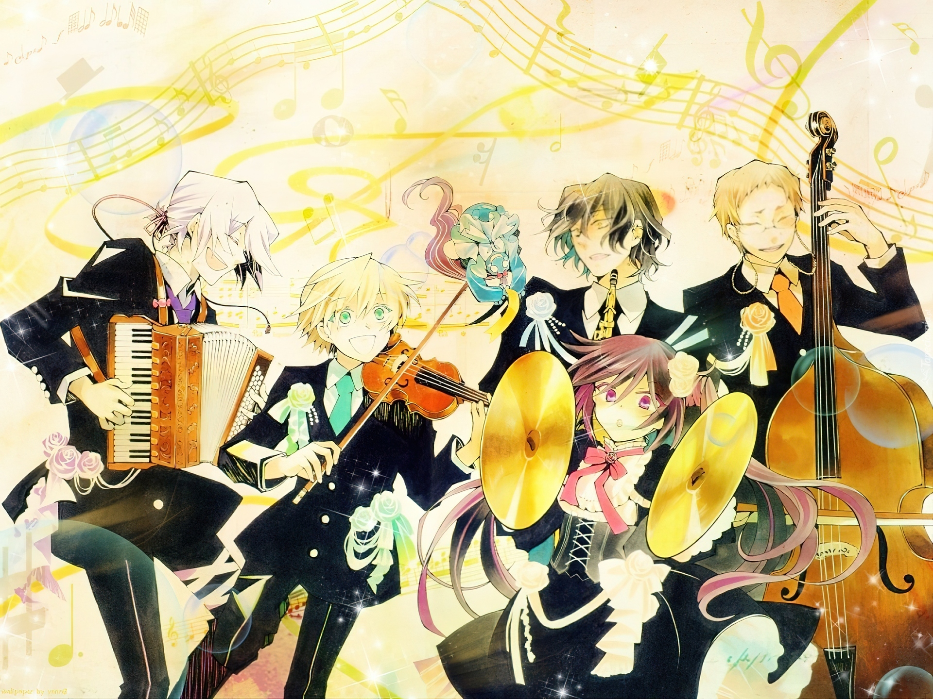 Pandora Hearts, Instrumenty, Muzyczne