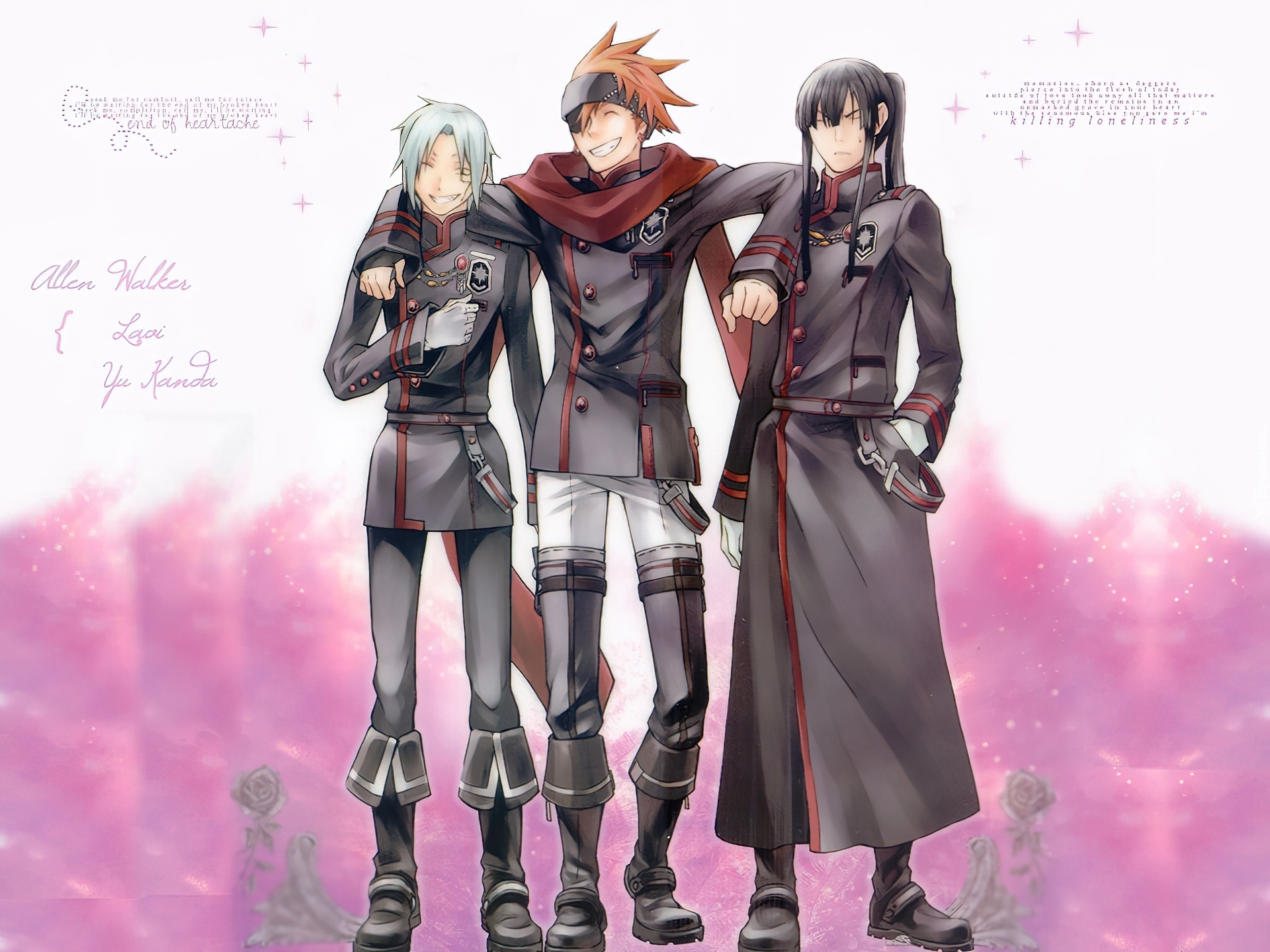 Allen, Lavi, Kanda, D.Gray-Man