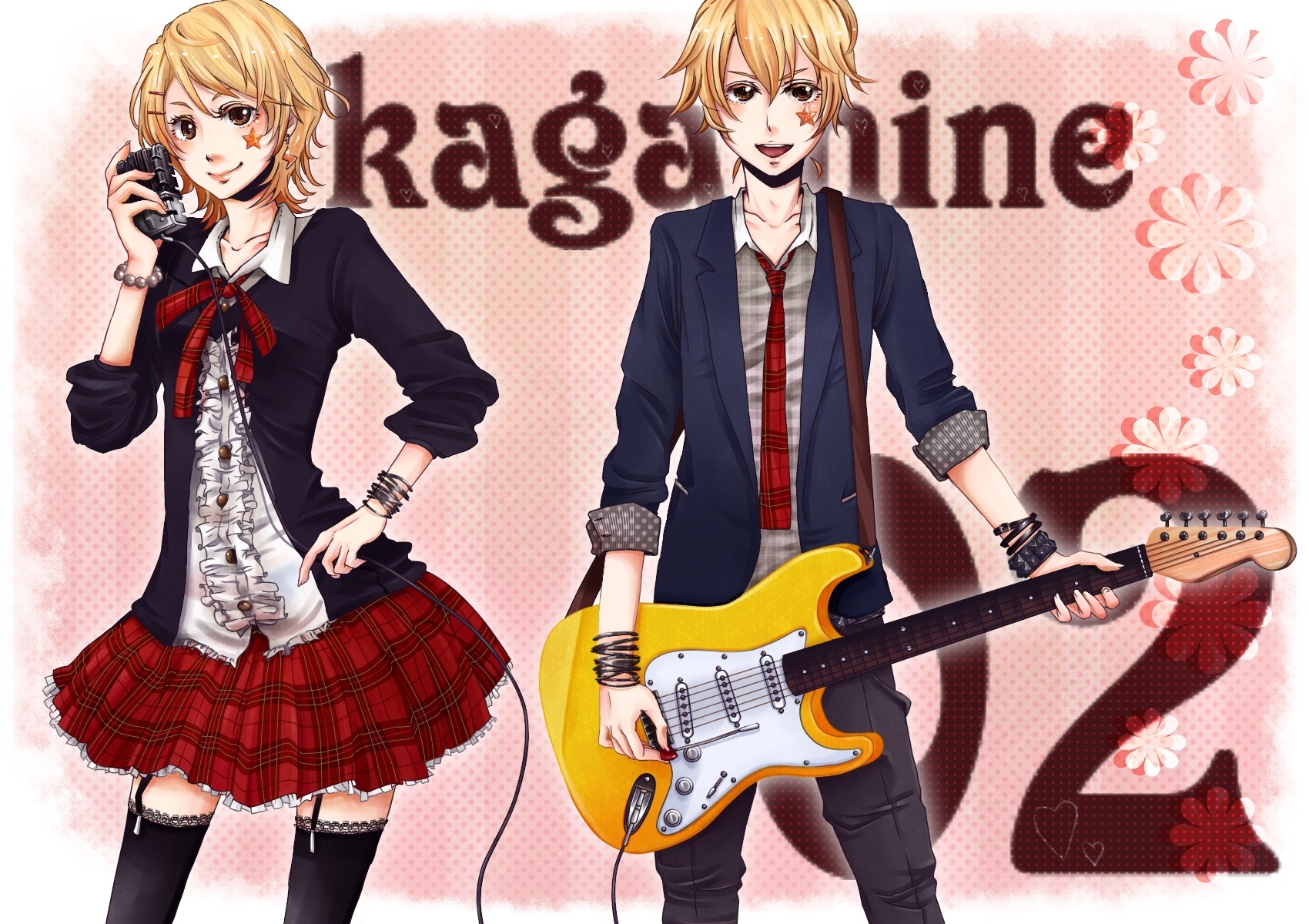 Vocaloid, Rin, Len, Kagamine