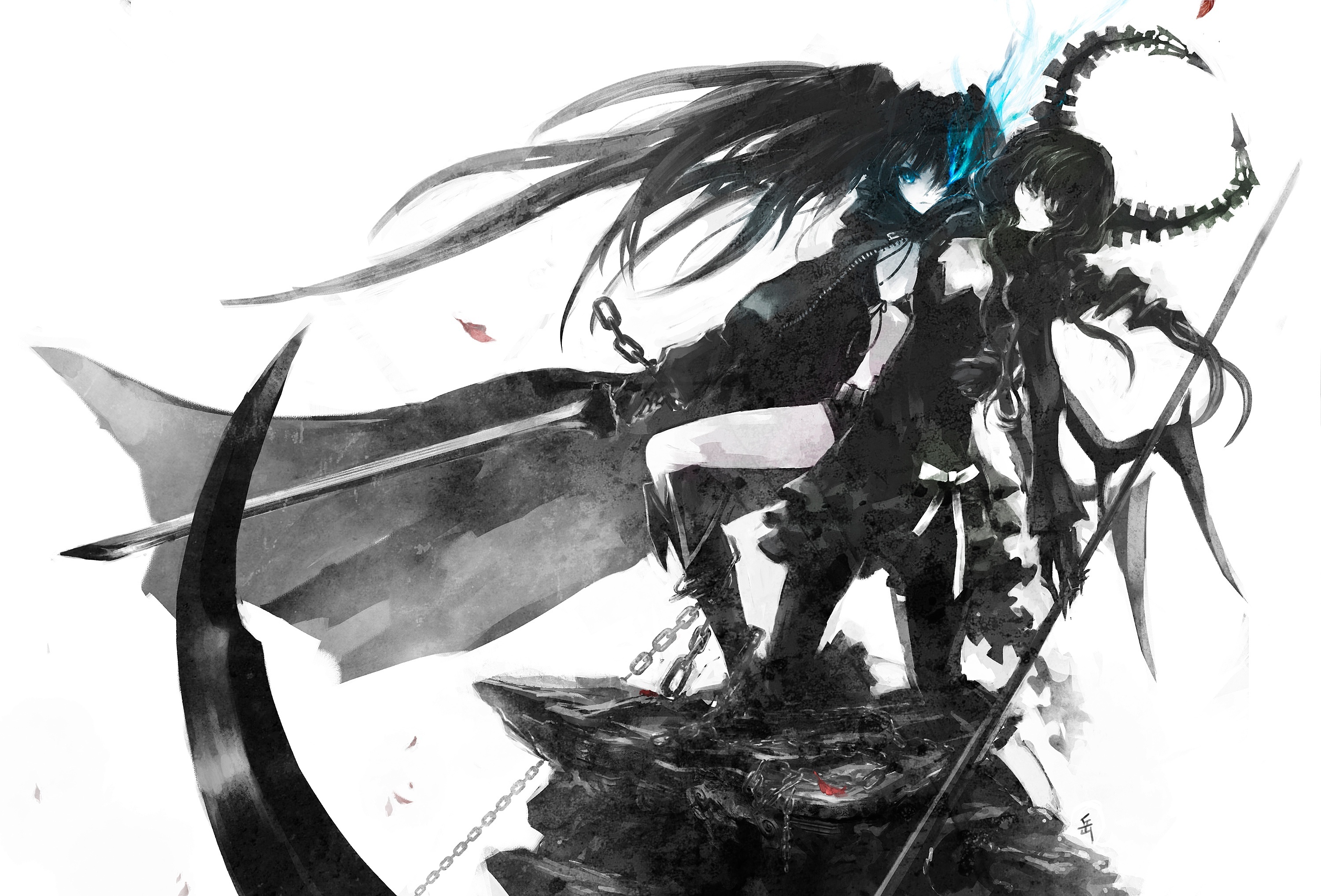 Black Rock Shooter, Miecz