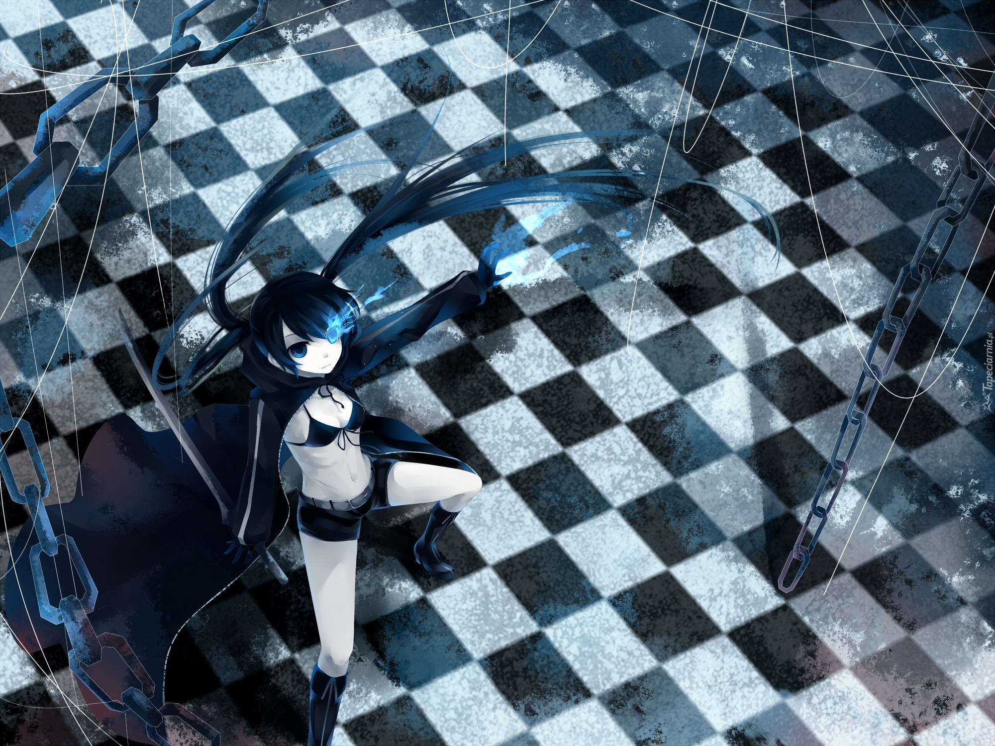 Black Rock Shooter, Szachownica