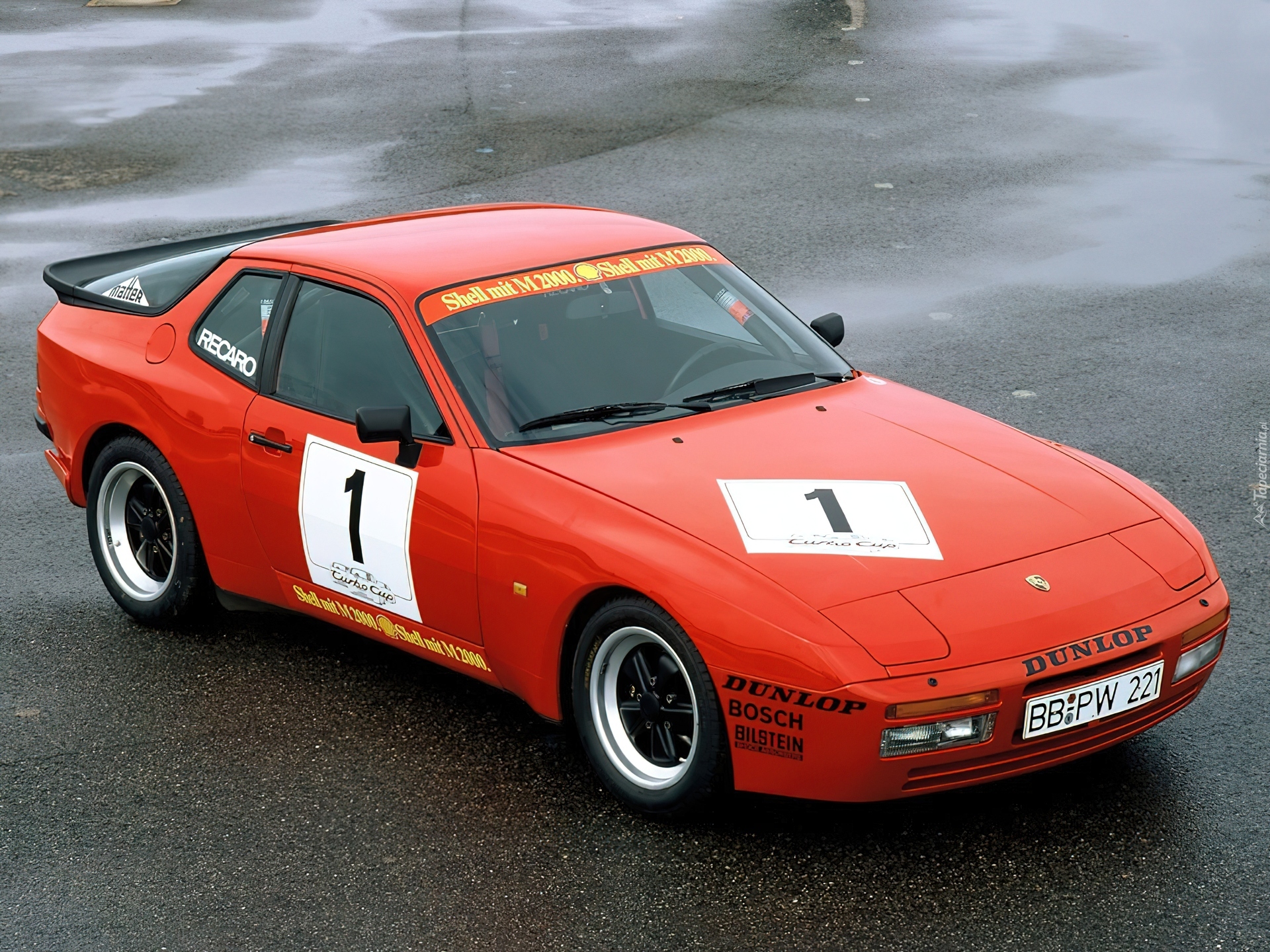 czerwone, Porsche 944