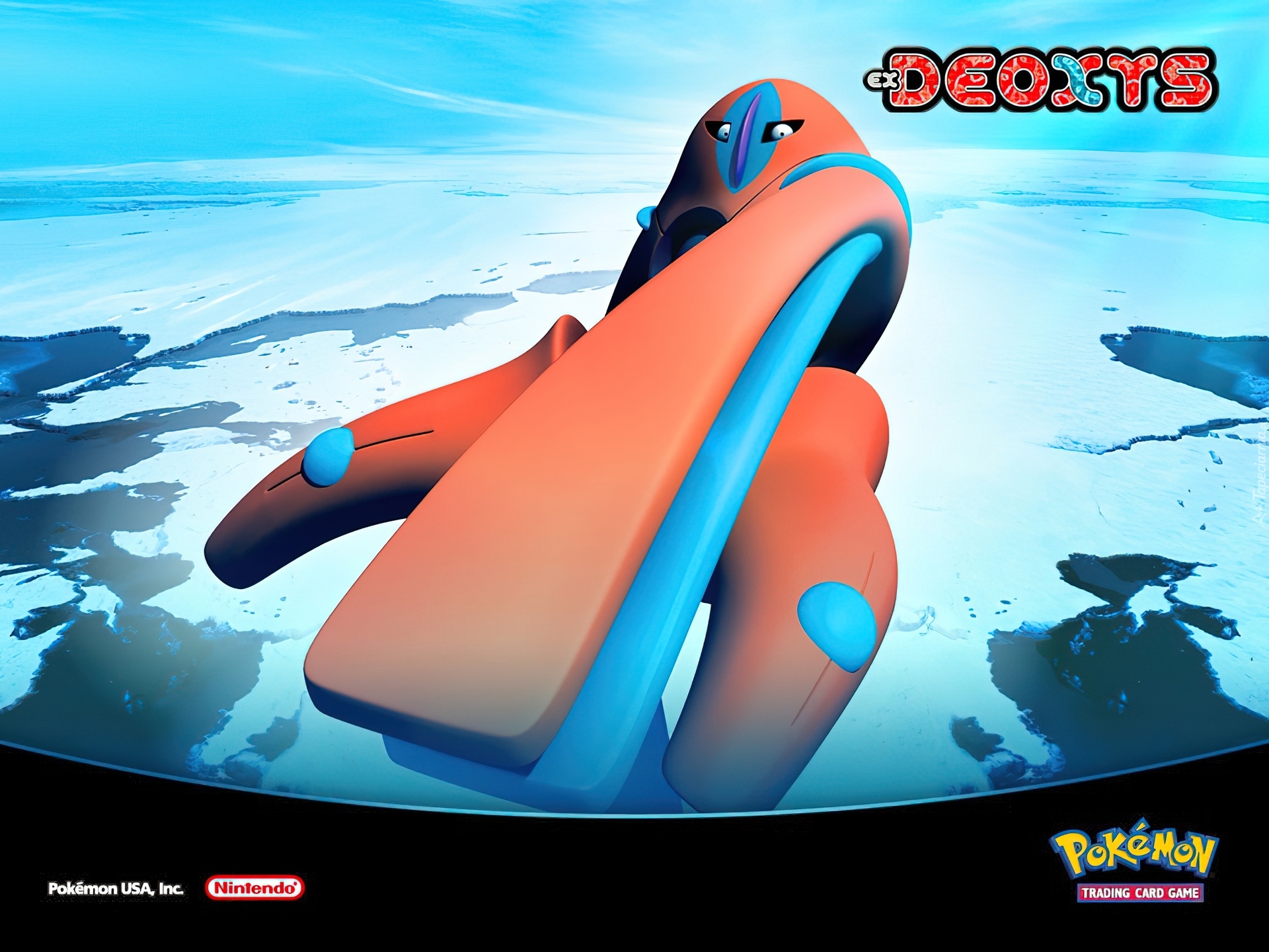 deoxys, niebo Pokemony