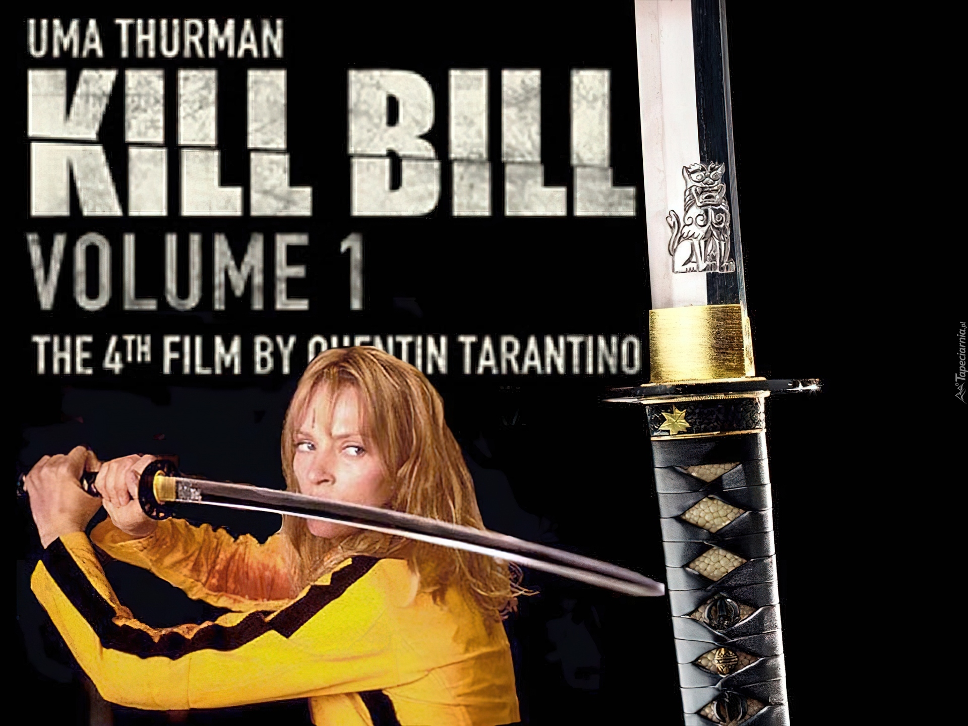 Uma Thurman, Miecz, Kill Bill 1