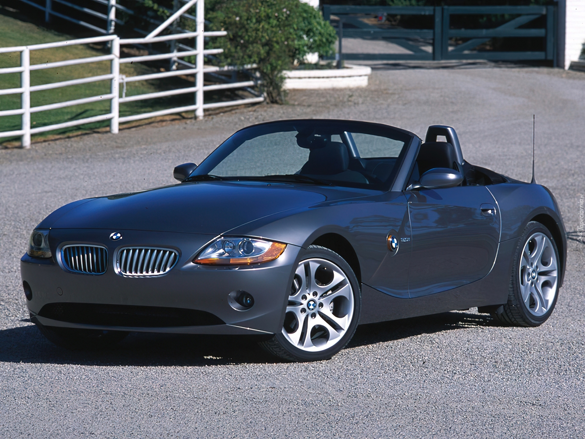 Granatowy, Cabriolet, BMW Seria Z4