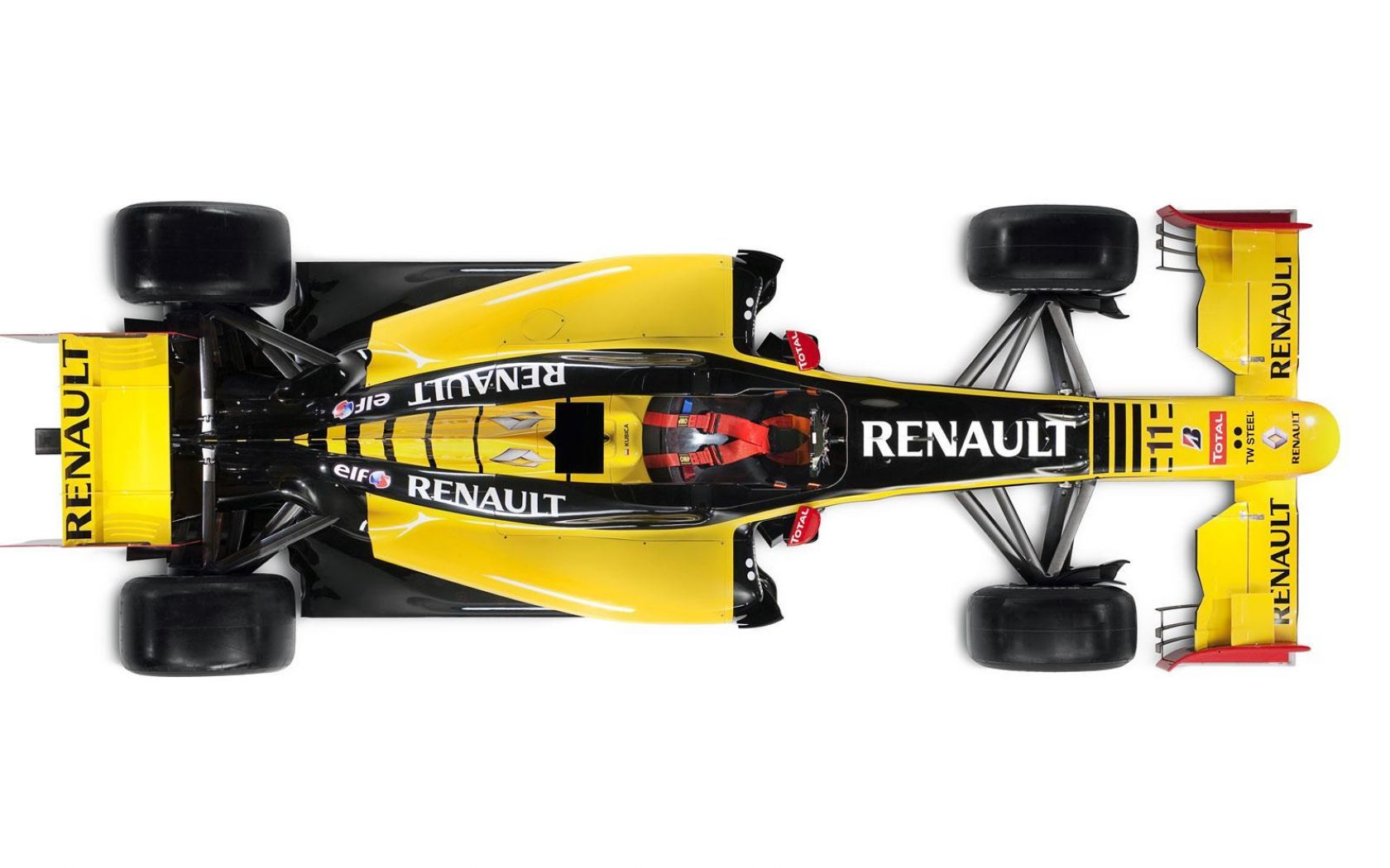 F1, Formula, Renault, Widok, Góra