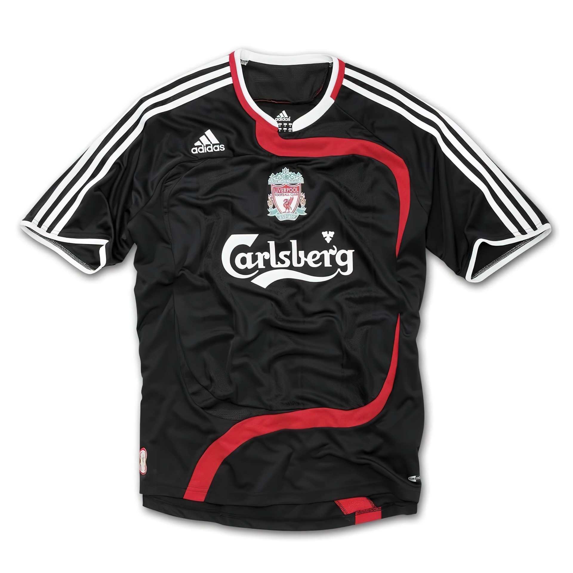 Koszulka, Liverpool, Czarny, Logo