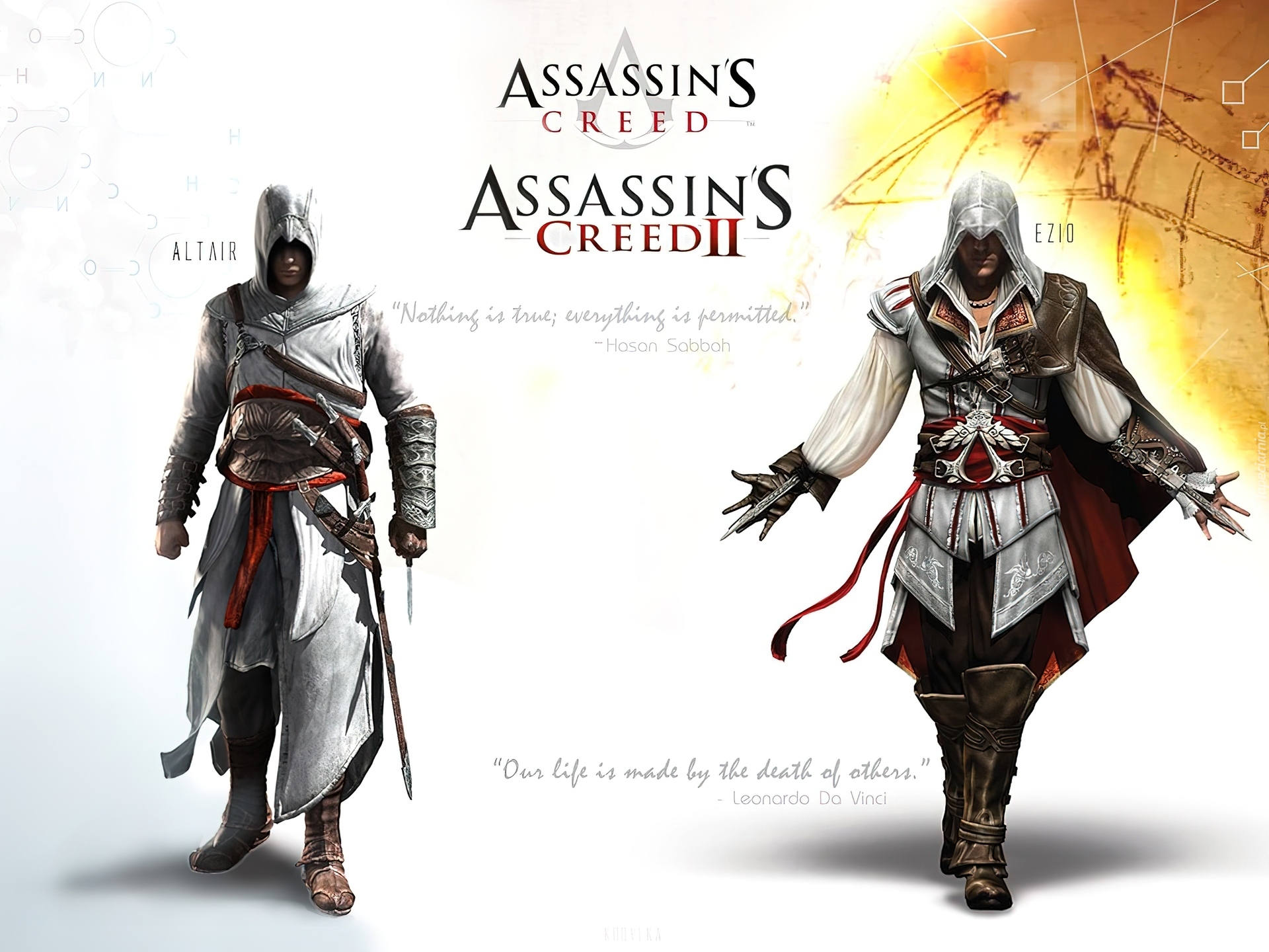 Assassins Creed 1, Assassins Creed 2