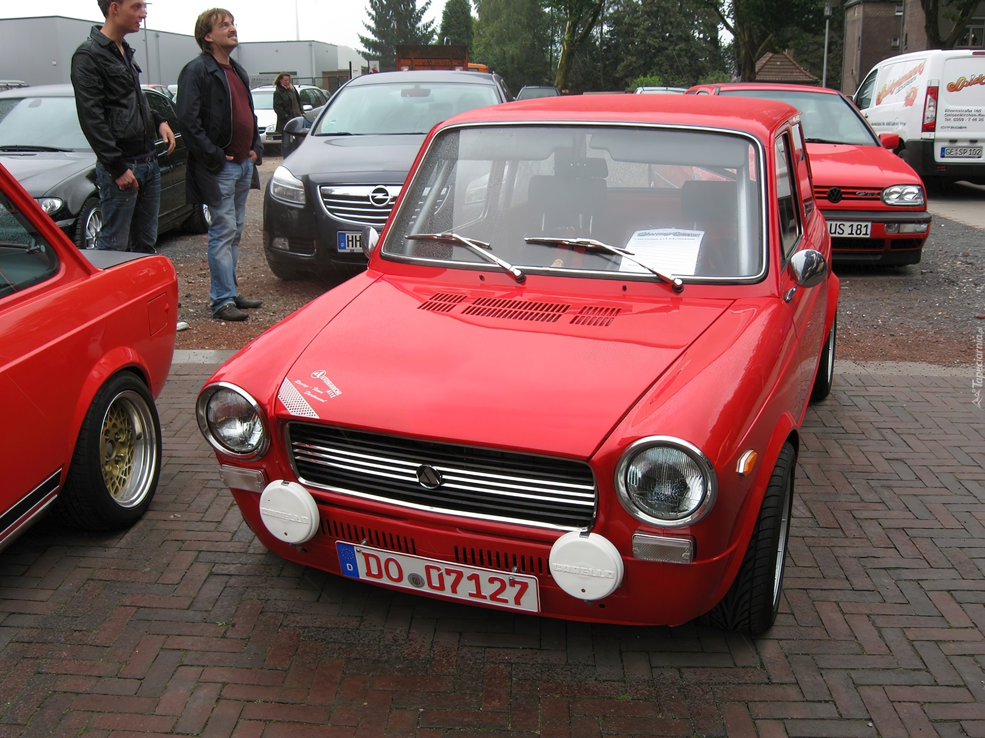 Autobianchi A112, Zlot, Niemcy, Lusterka